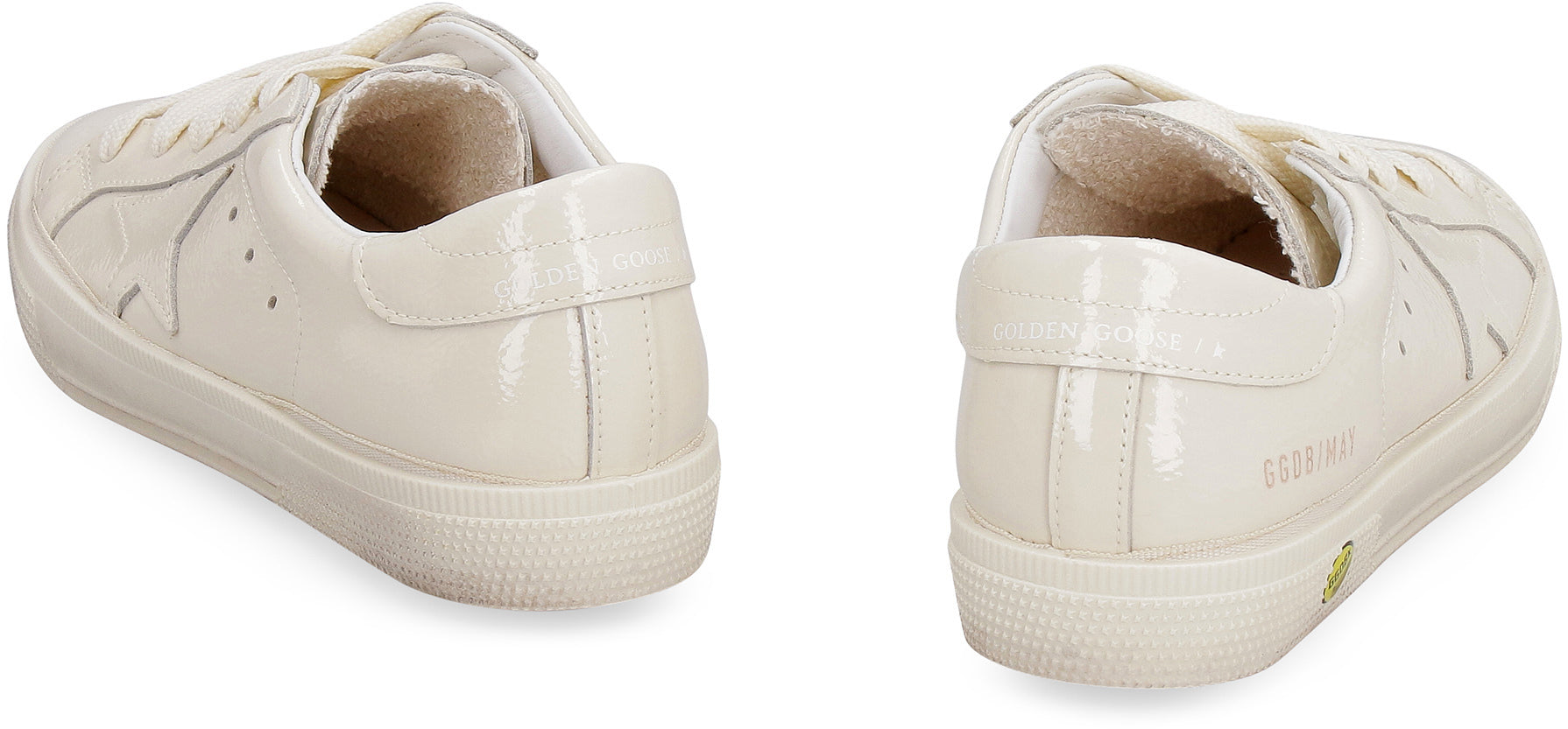 GOLDEN GOOSE KIDS Patent Leather Low-Top Sneakers for Girls
