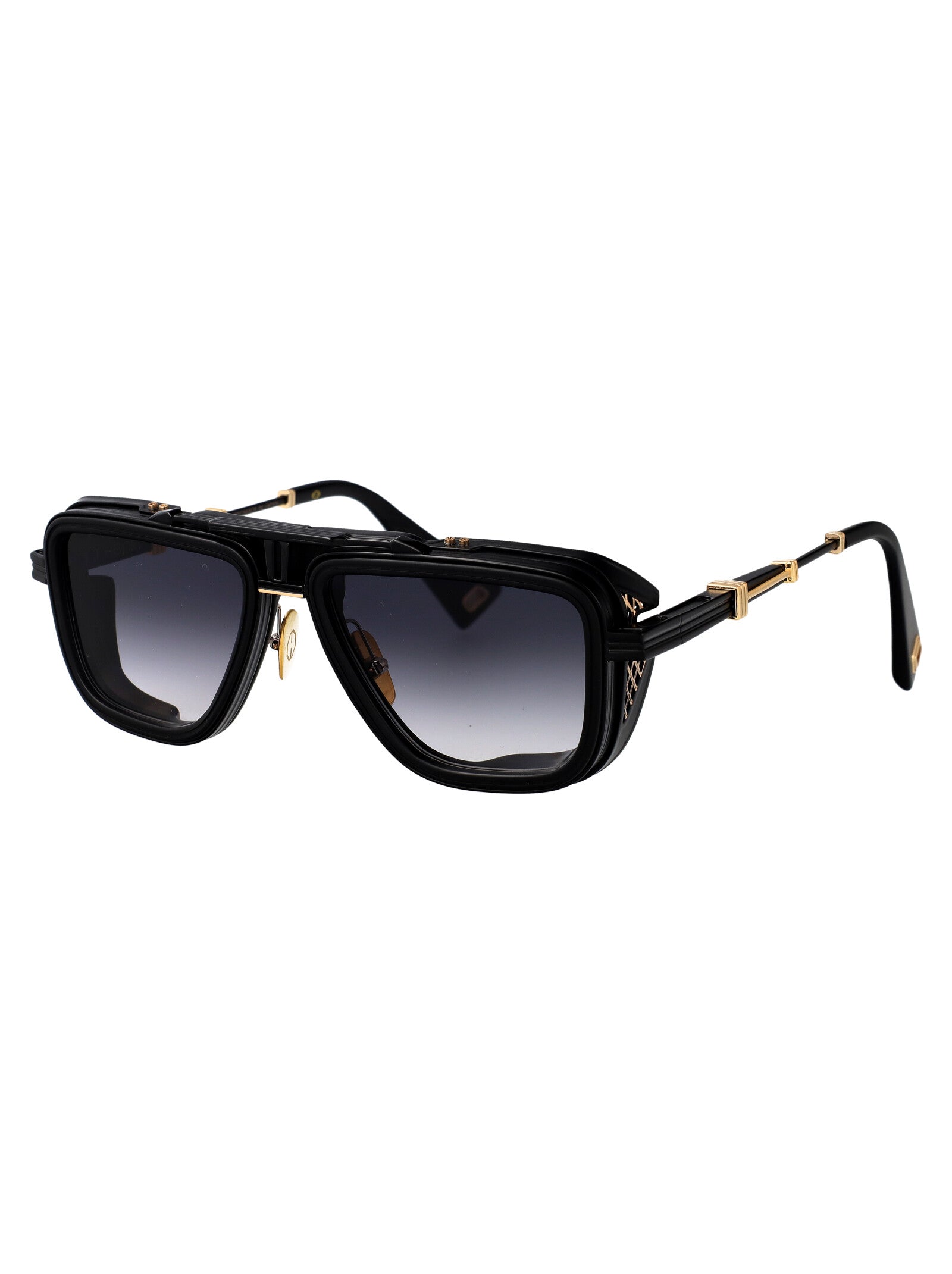 T HENRI Acetate and Titanium Sunglasses