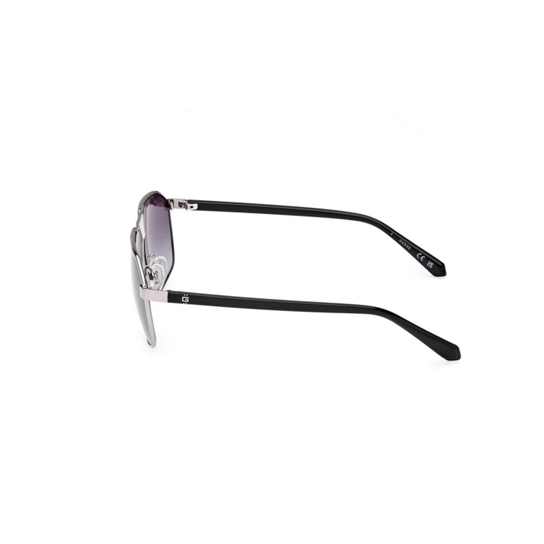 GUESS Stylish Unisex Sunglasses with Shiny Gunmetal Frame