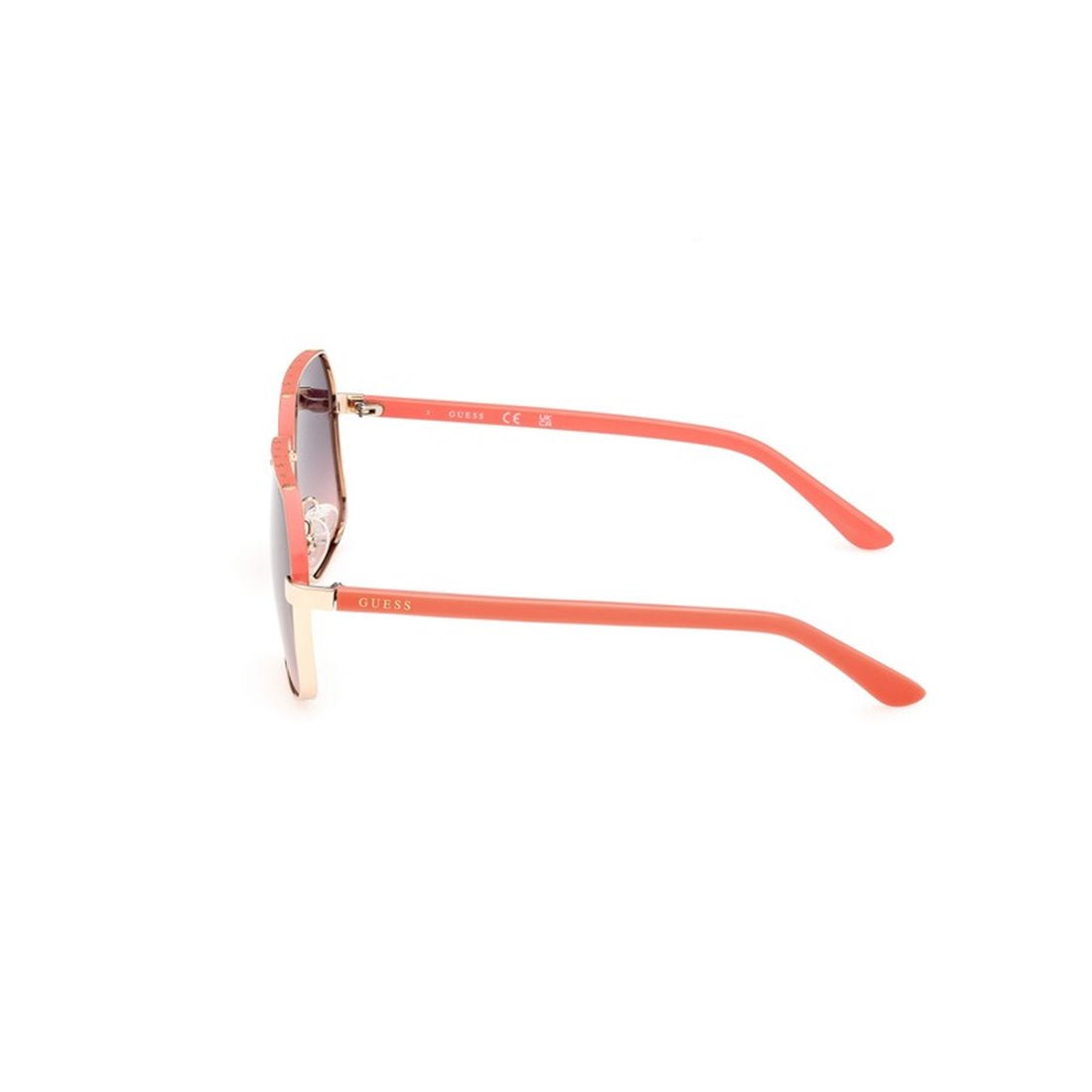 GUESS Sleek Gradient Smoke Mini Sunglasses for Men