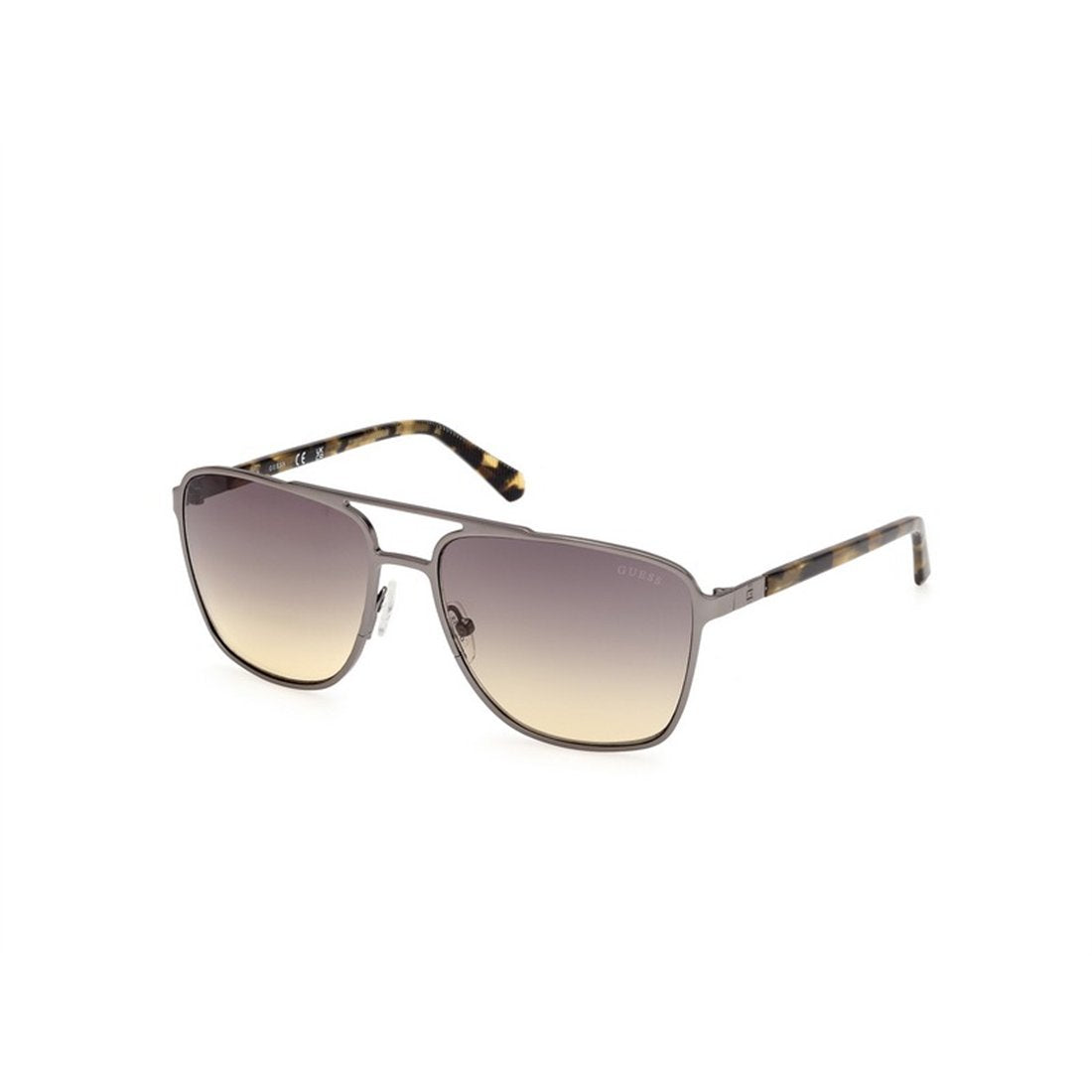 GUESS Matte Gunmetal Unisex Sunglasses