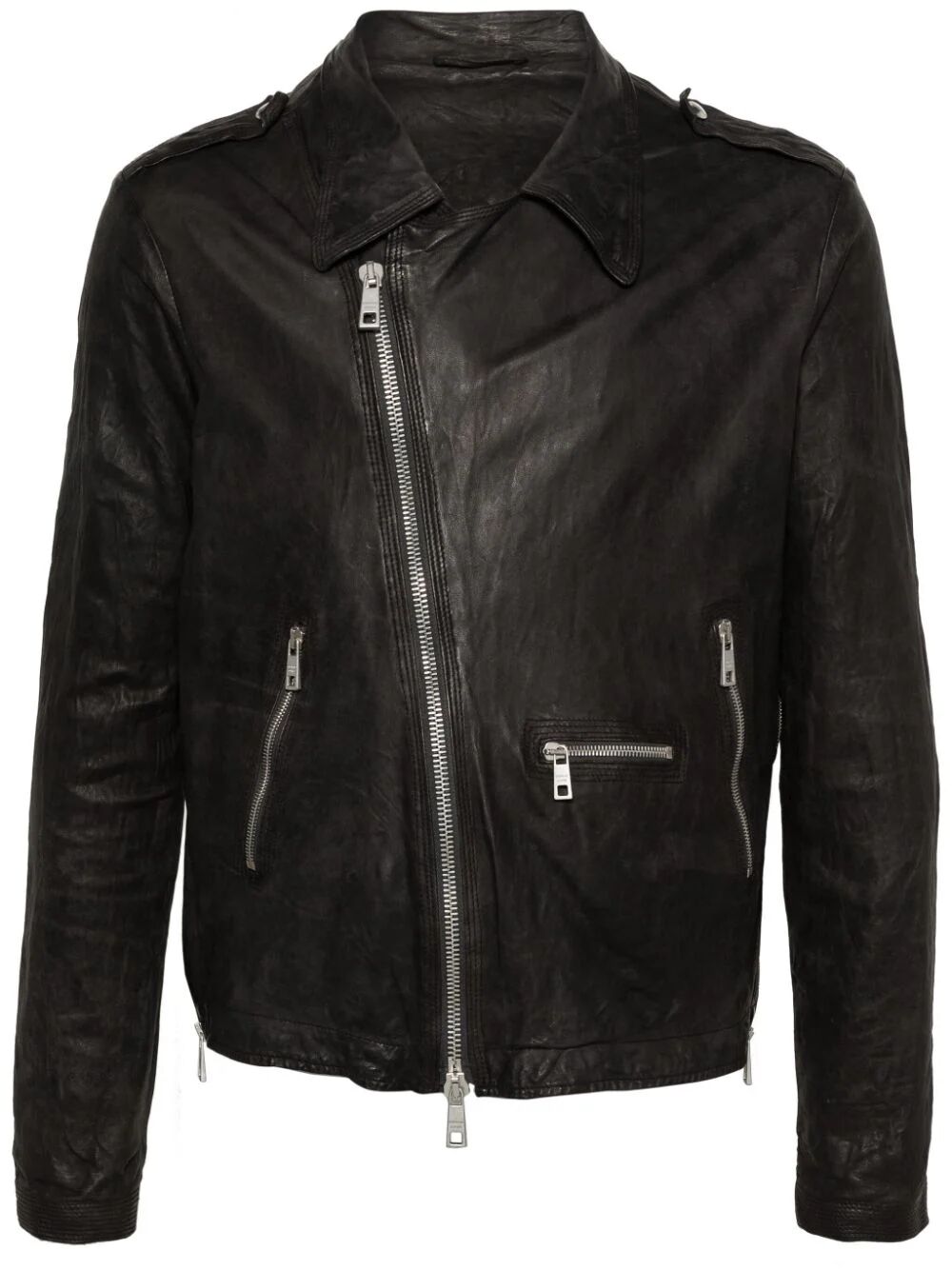 GIORGIO BRATO Classic Biker Jacket for Men