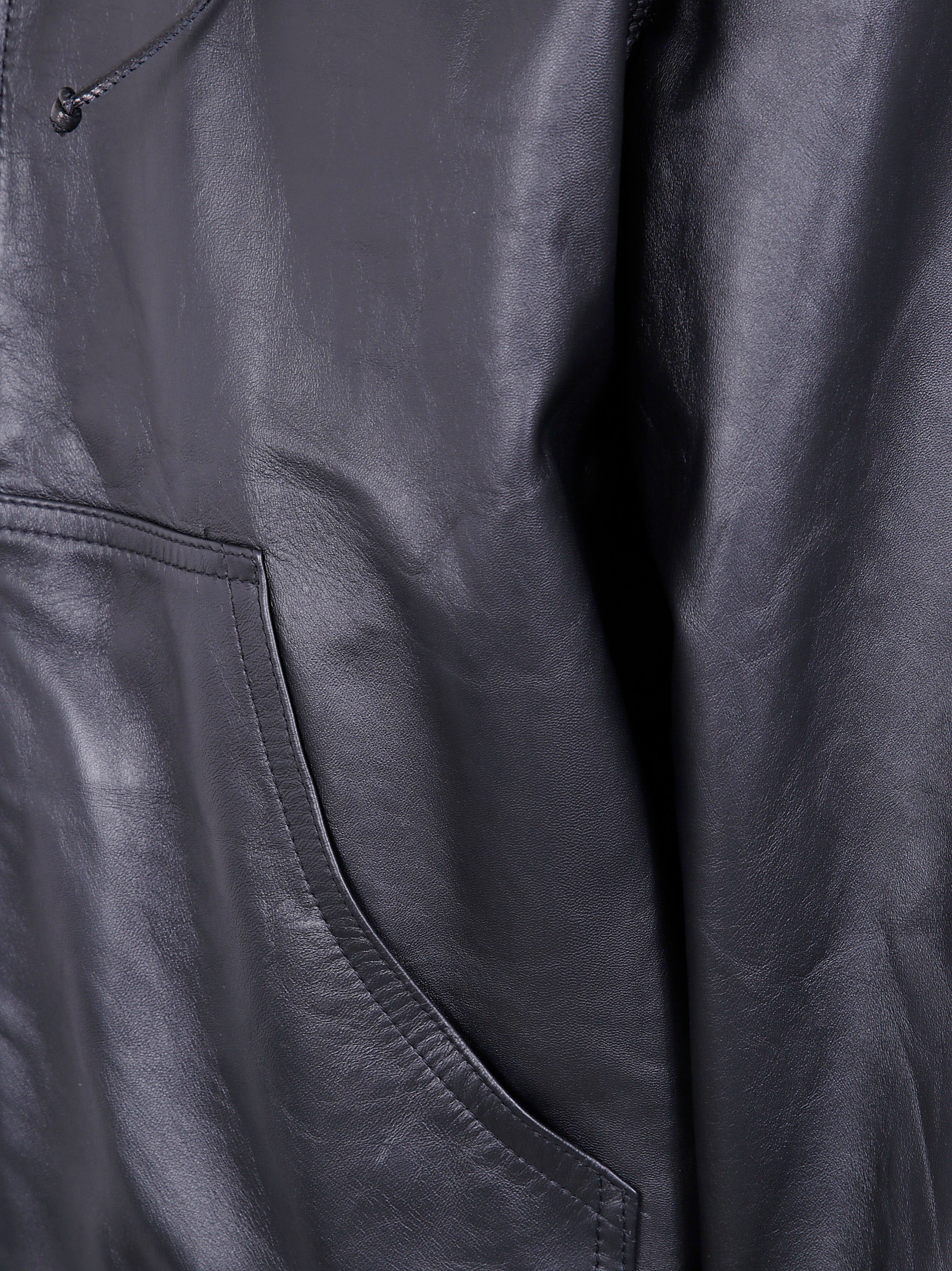 GIORGIO BRATO Oversized Hooded Bomber Jacket