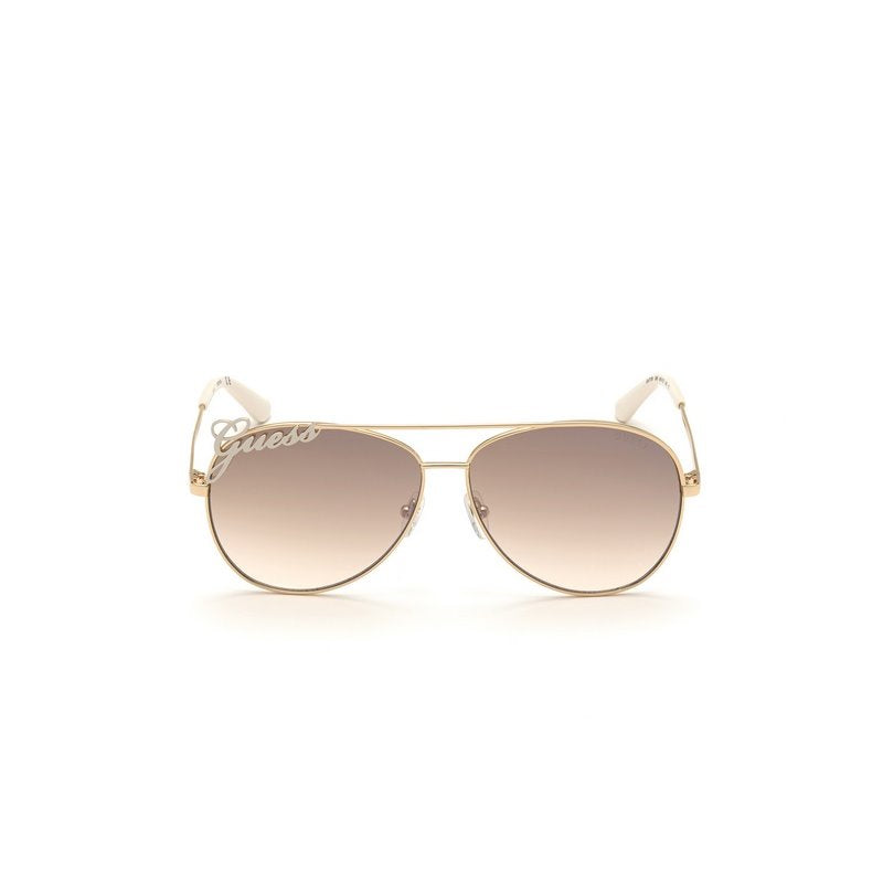 GUESS Elegant Metal Sunglasses for Women - Mini Frame