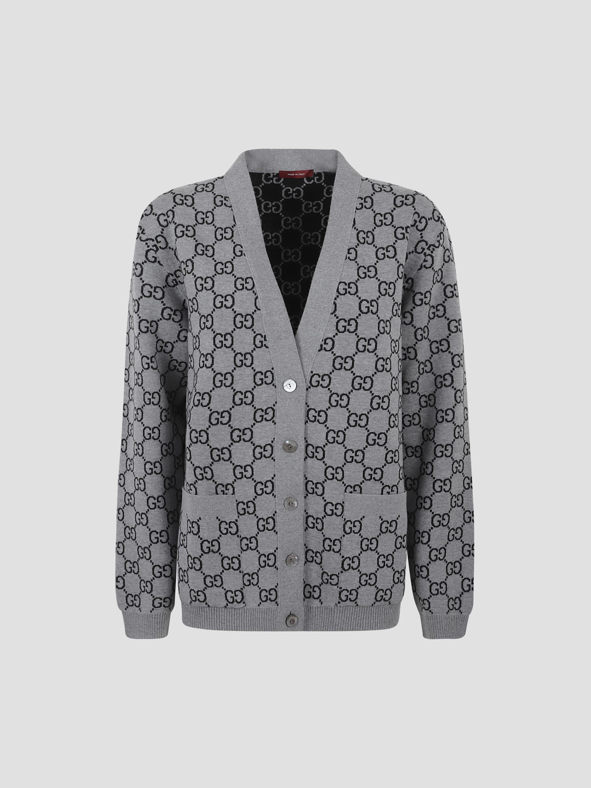 GUCCI Jacquard Cardigan for Women - Perfect for Layering