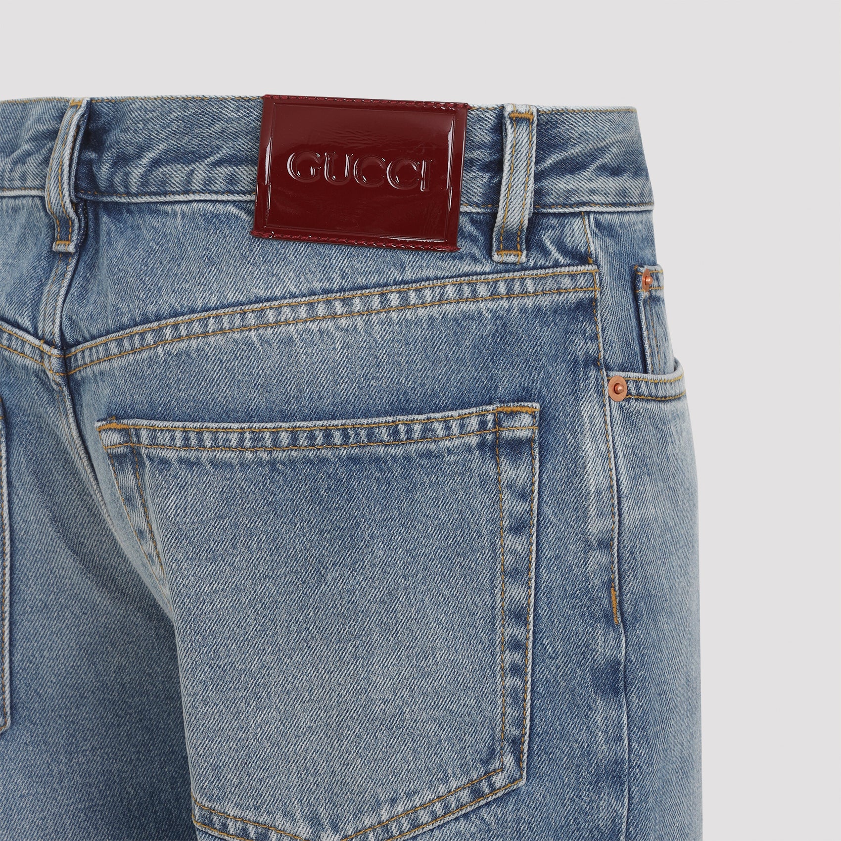 GUCCI Elevated Cotton Jeans for Women