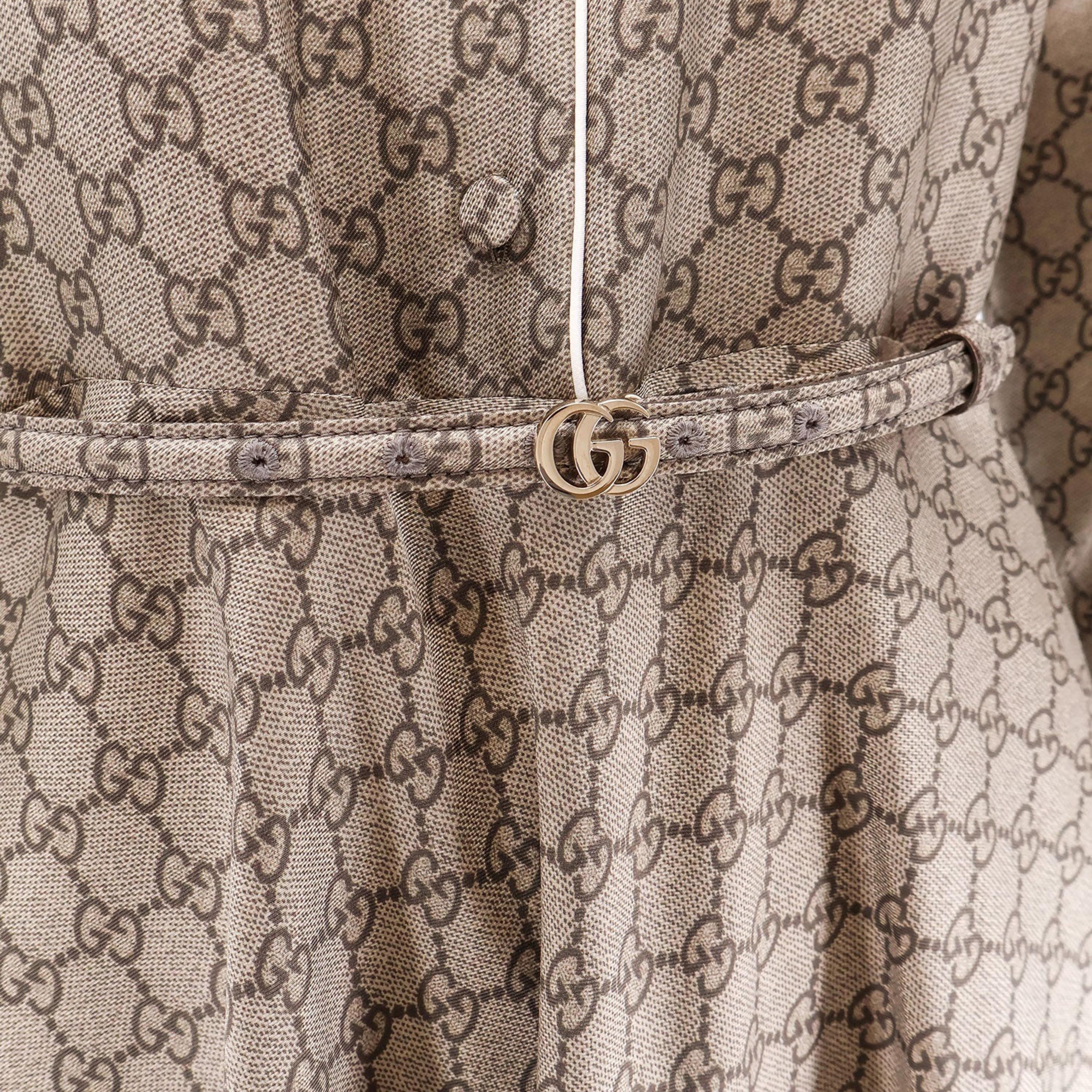 GUCCI Silk Twill Mini Dress