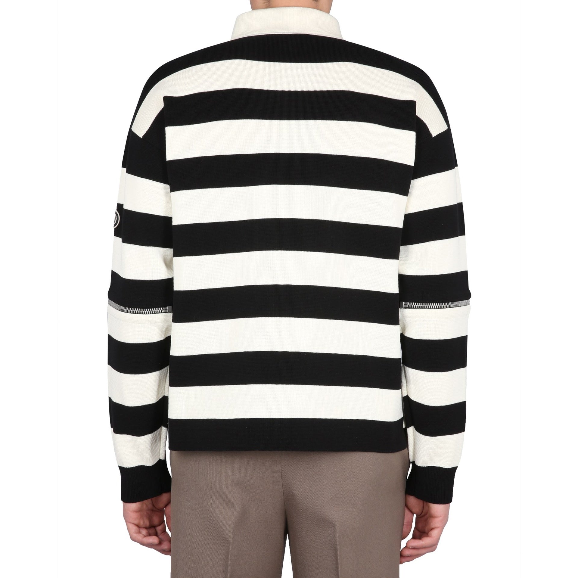 GUCCI Stylish Striped Cotton Polo for Men