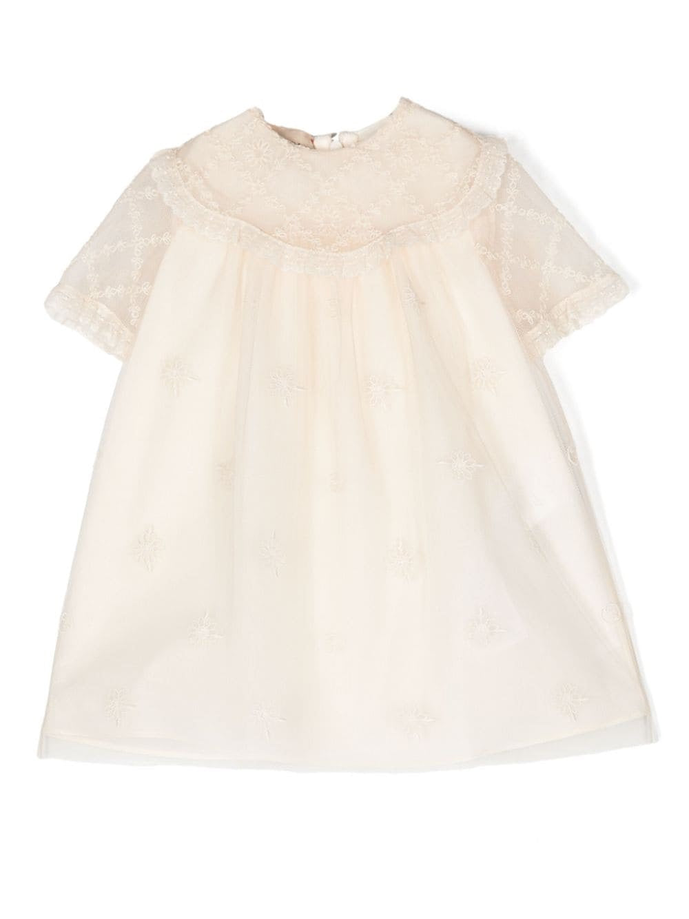 GUCCI KIDS Girls' Long Sleeve Mini Dress