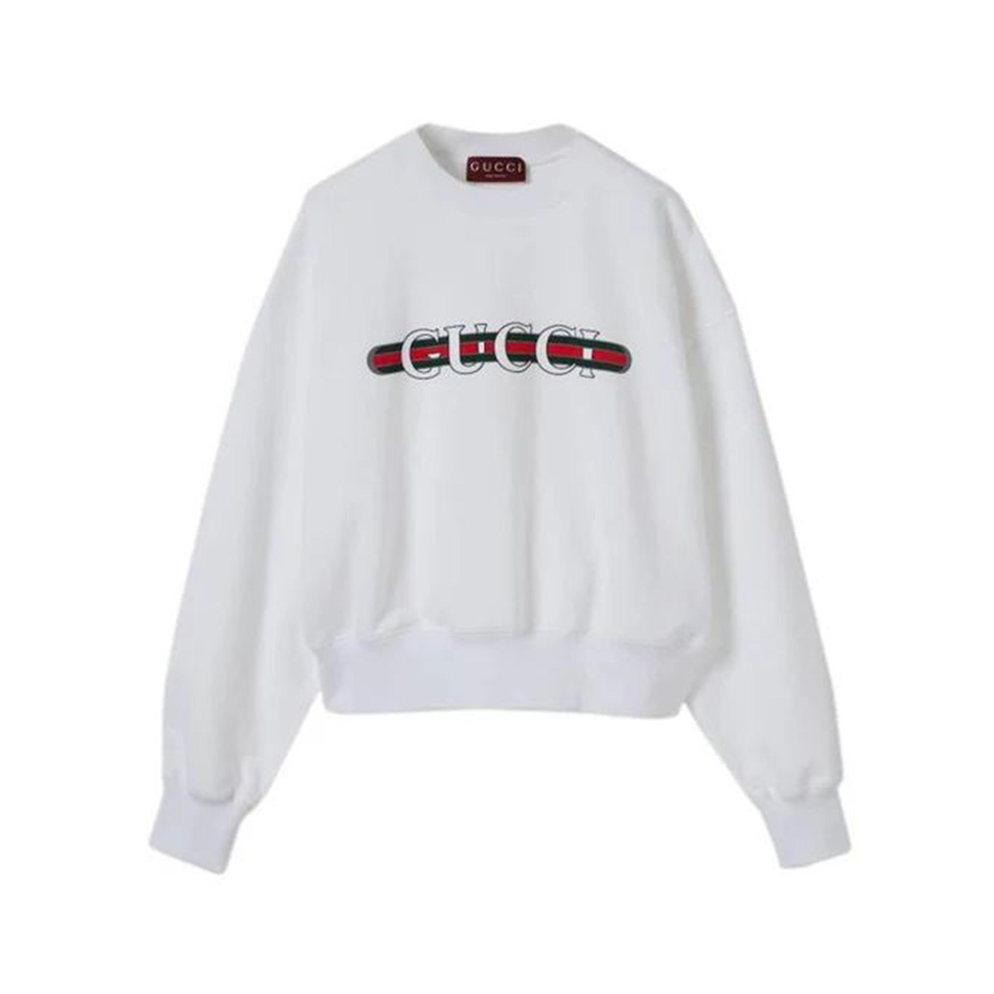 GUCCI Long-Sleeve Crew Neck Sweatshirt