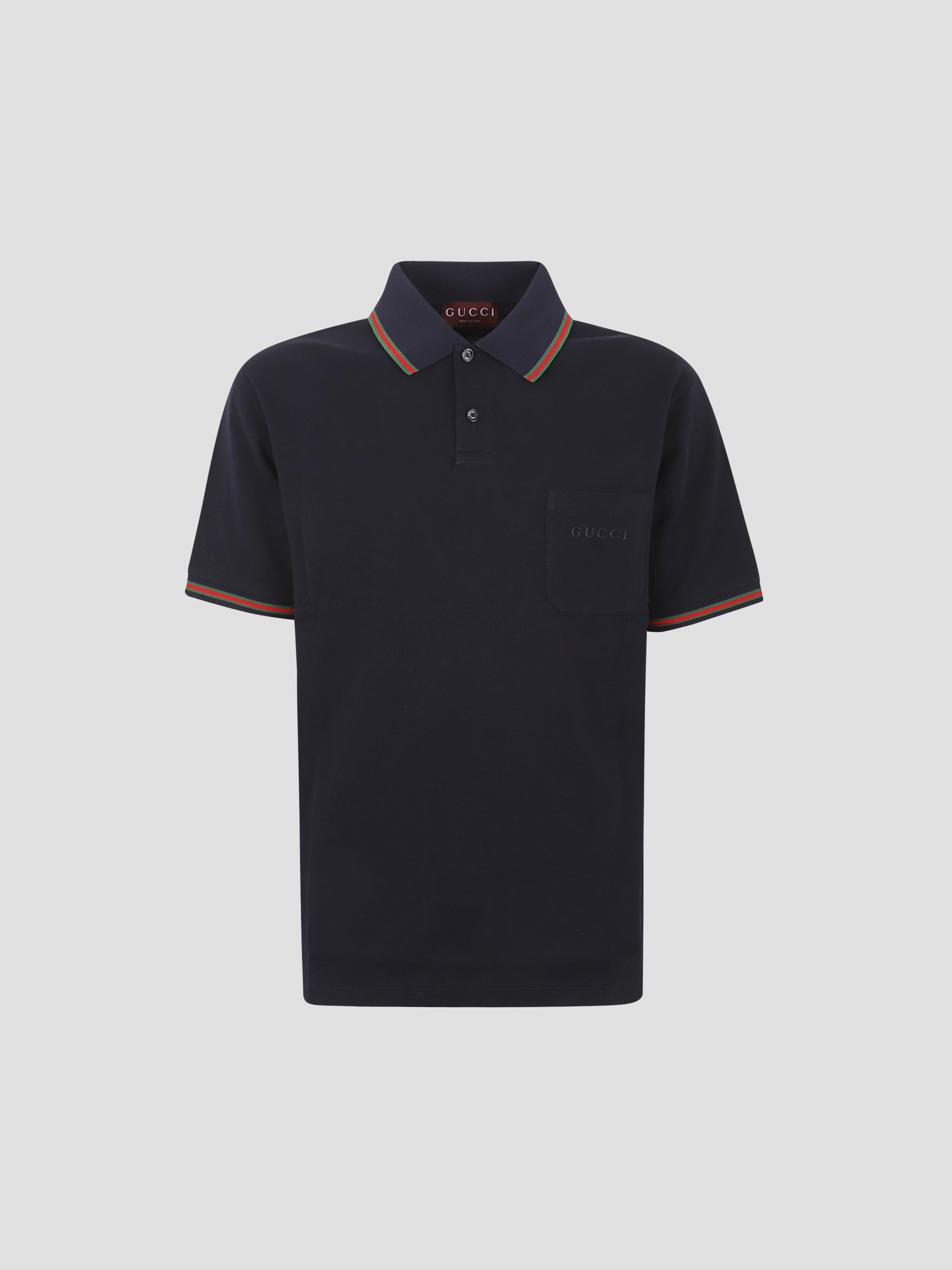 GUCCI Men's Short-Sleeve Polo