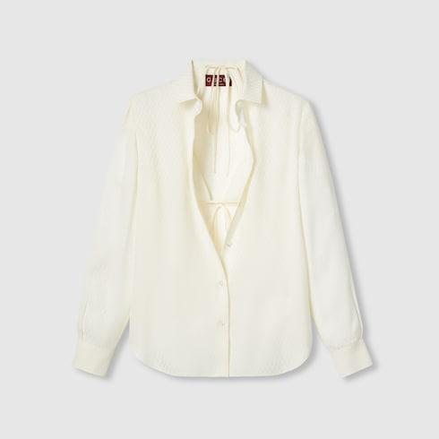 GUCCI Silk Top for Women - Fall Winter 2025