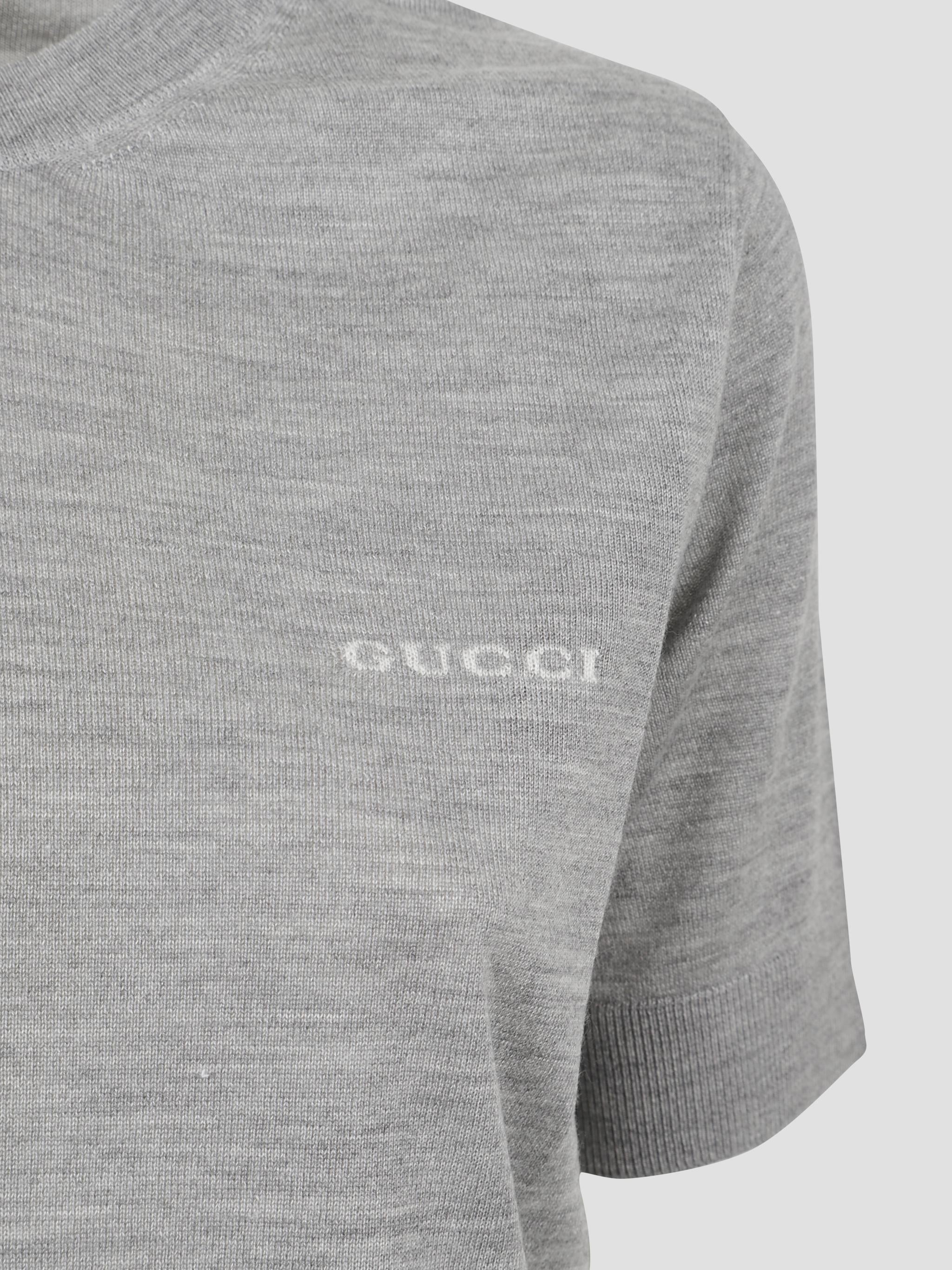 GUCCI Cashmere Silk Blend T-Shirt for Women - FW25
