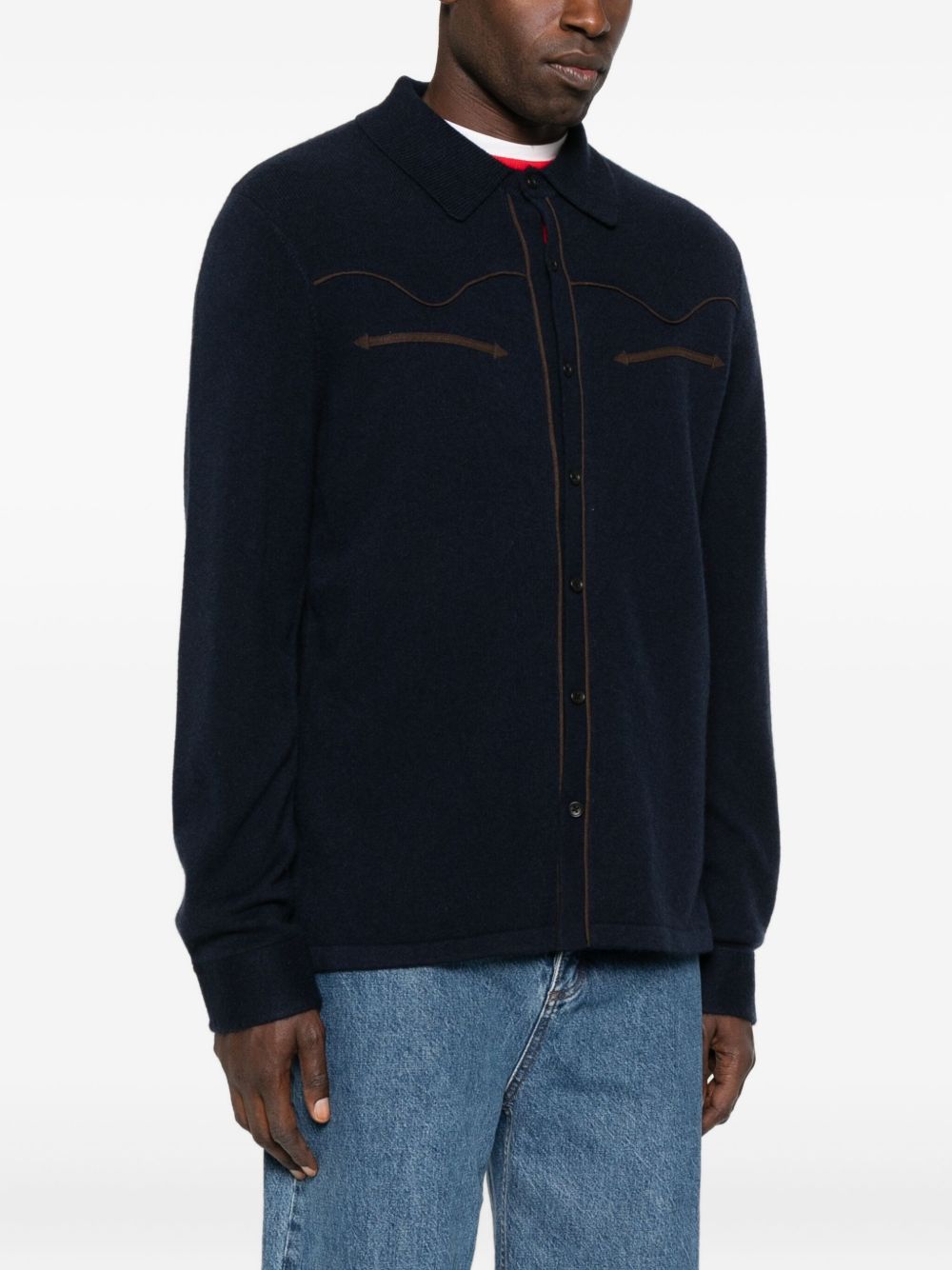 GUEST IN RESIDENCE Stylish Men's Blue Shirt - Perfect for Any Occasion