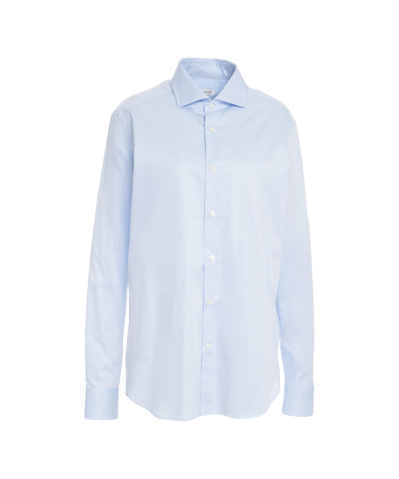 GUGLIEMINOTTI Classic Cotton Shirt with Refined Kent Collar - Fall Winter 2025