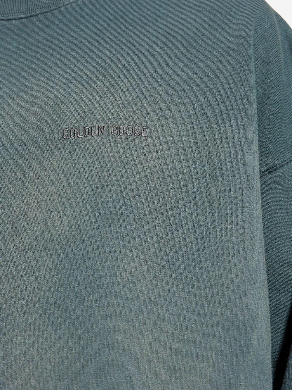 GOLDEN GOOSE Distressed Faded Sweatshirt