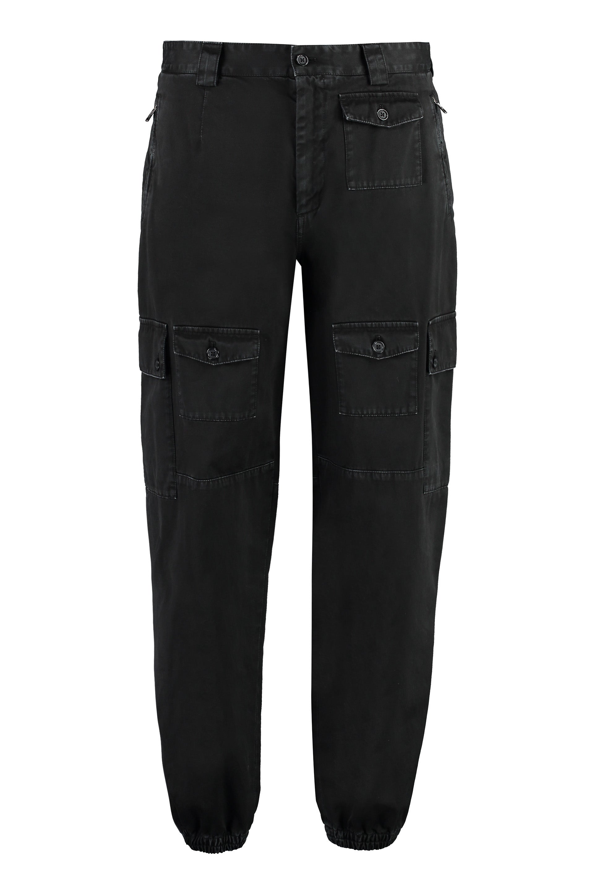 DOLCE & GABBANA Cotton Cargo Pants for Men