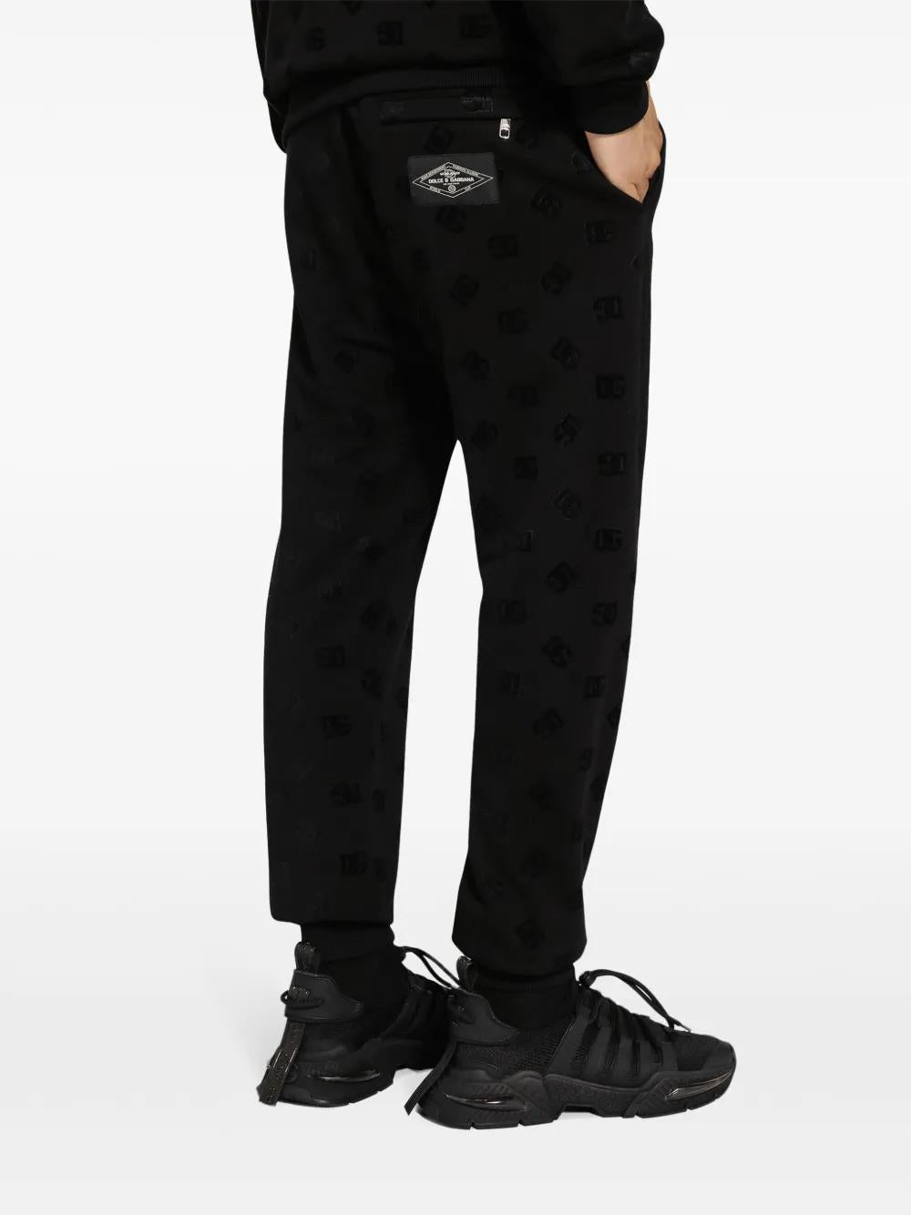 DOLCE & GABBANA Tailored Cotton Trousers for Men - FW24 Collection