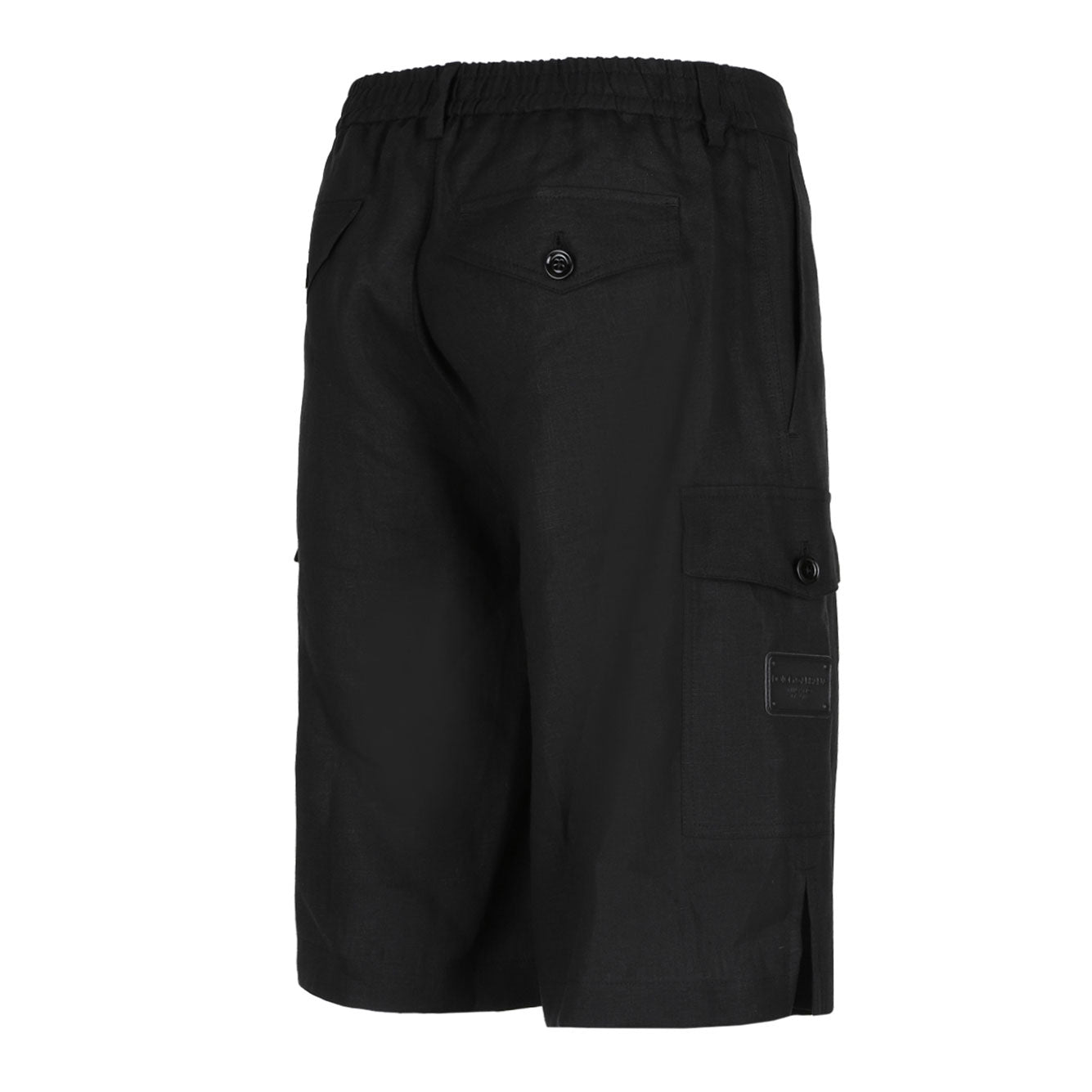 DOLCE & GABBANA Men's Linen Mini Shorts