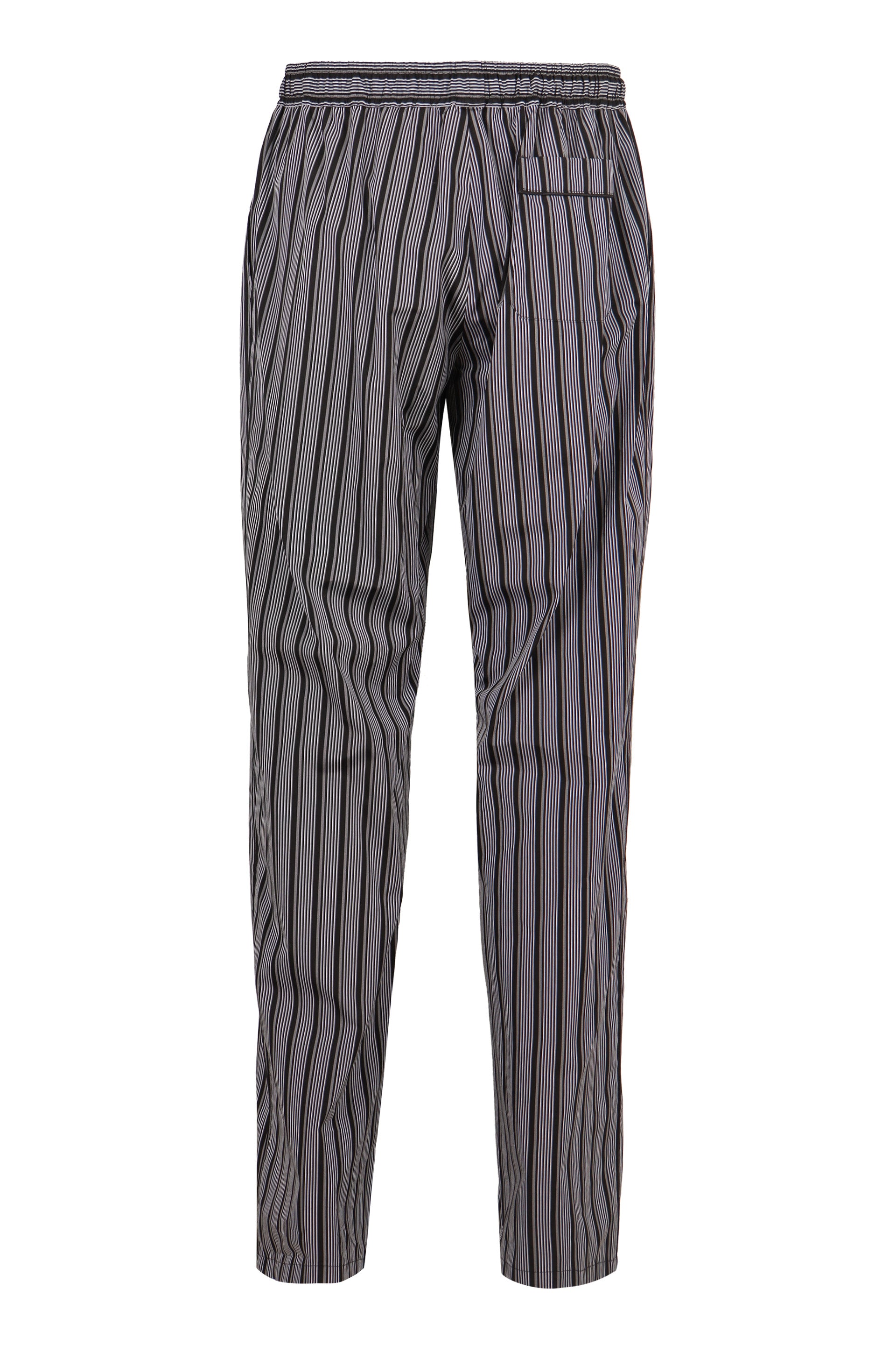 DOLCE & GABBANA Men's Cotton Pajama Pants - Striped Motif