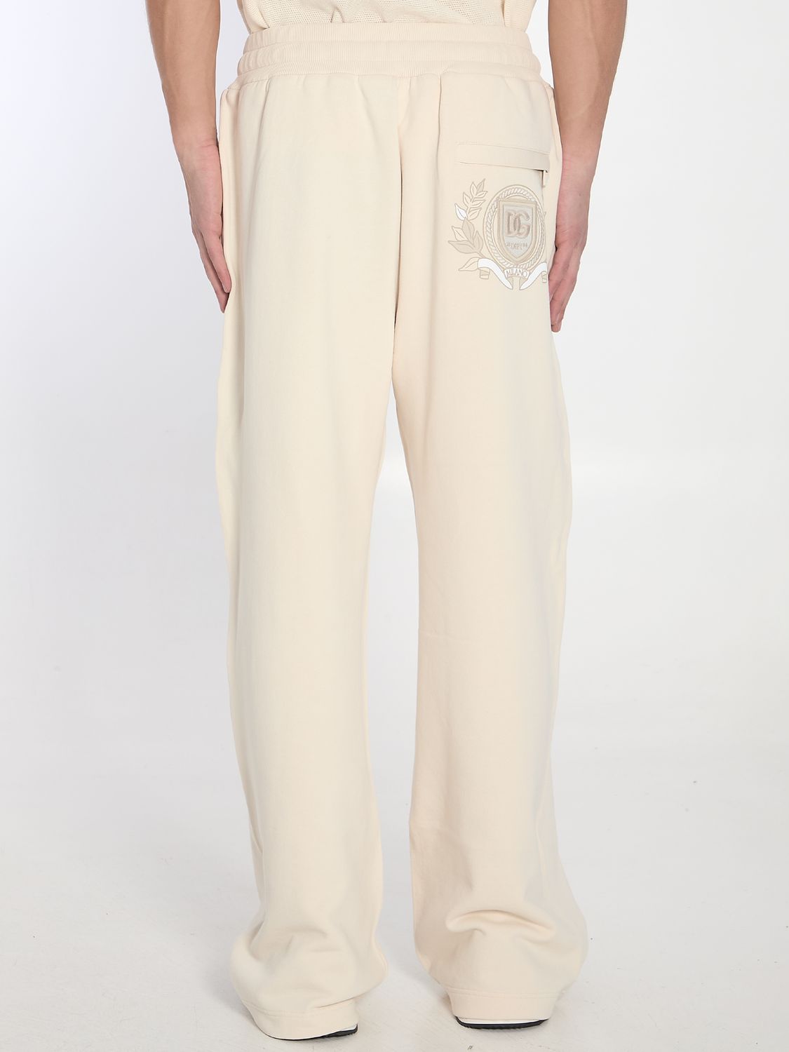DOLCE & GABBANA Men's Embroidered Jogging Trousers
