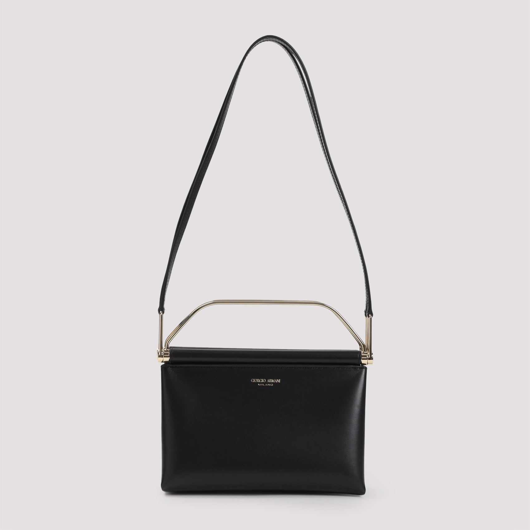 GIORGIO ARMANI Mini Leather Handbag - 20.5cm x 14cm x 7.5cm