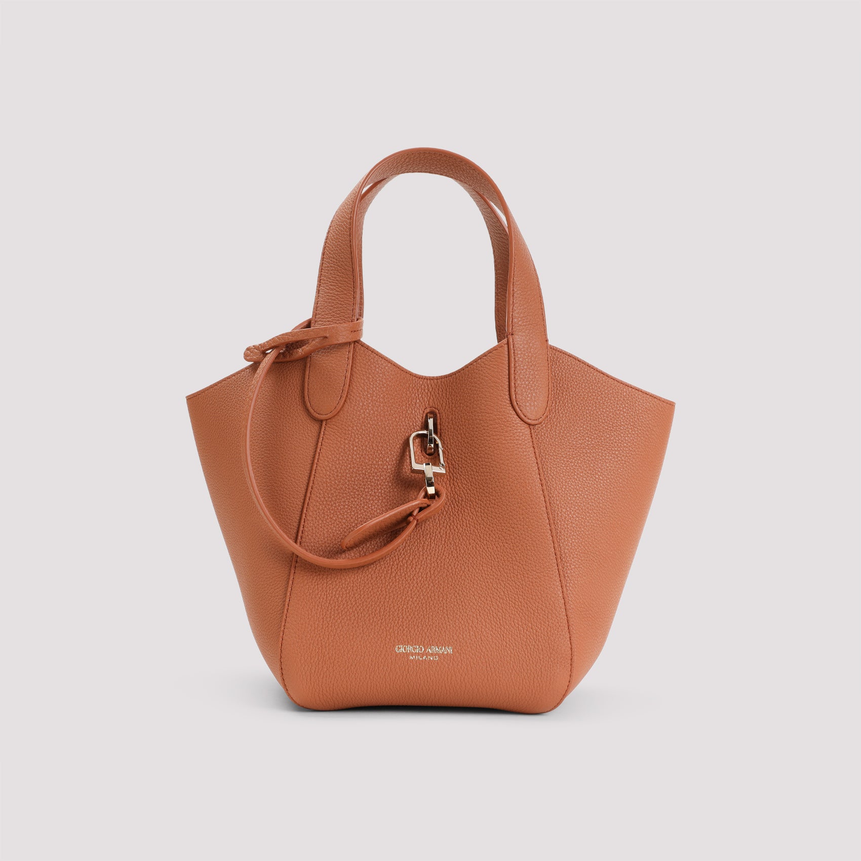 GIORGIO ARMANI Mini Leather Handbag - 16CM x 20CM x 16CM