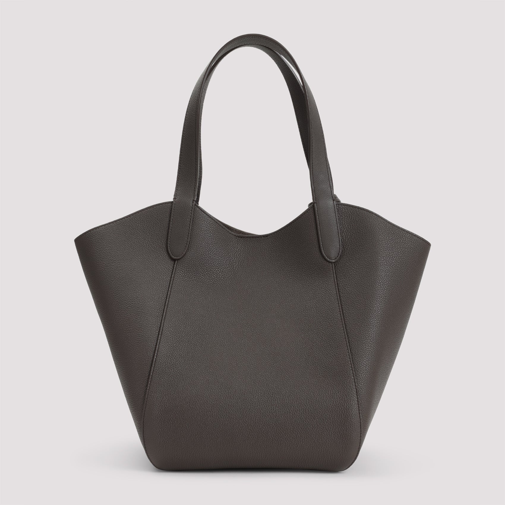 GIORGIO ARMANI 100% Leather Shoulder Handbag - W:21CM H:28CM D:21CM