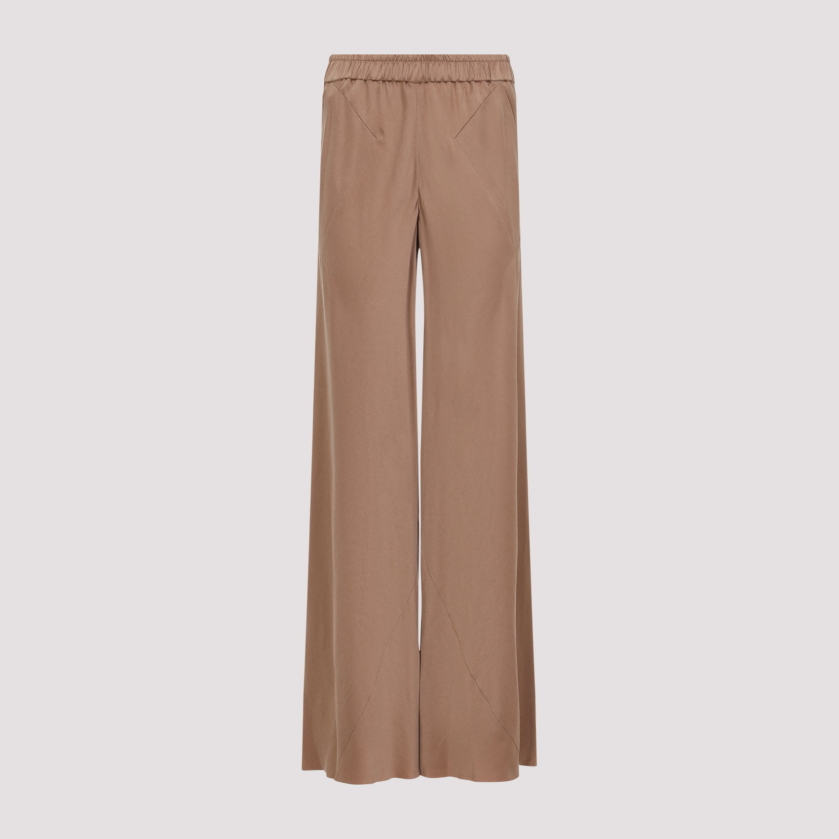 GIORGIO ARMANI Silk-Blend Viscose Trousers for Women