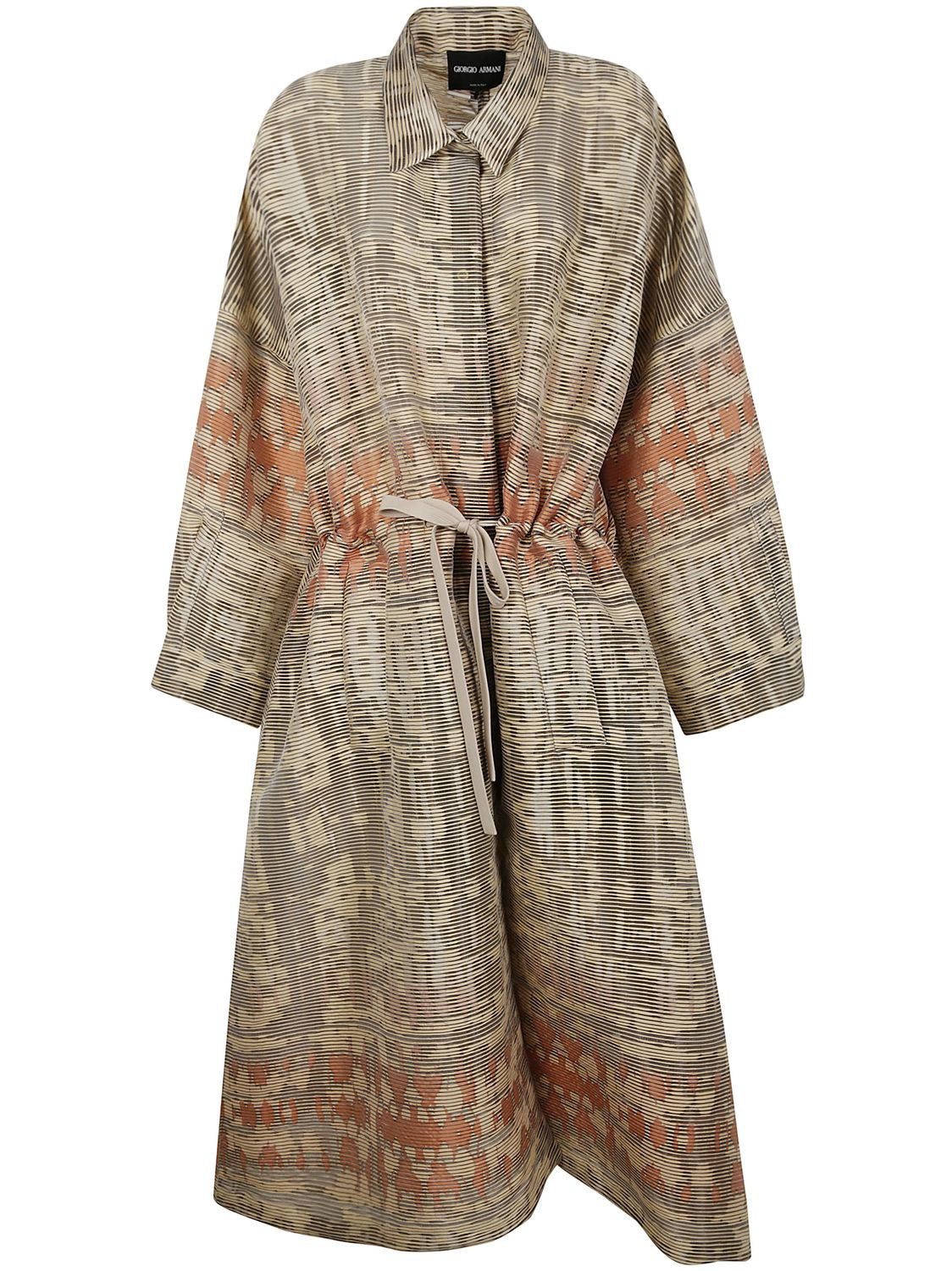 GIORGIO ARMANI Jacquard Tiger Print Jacket for Women