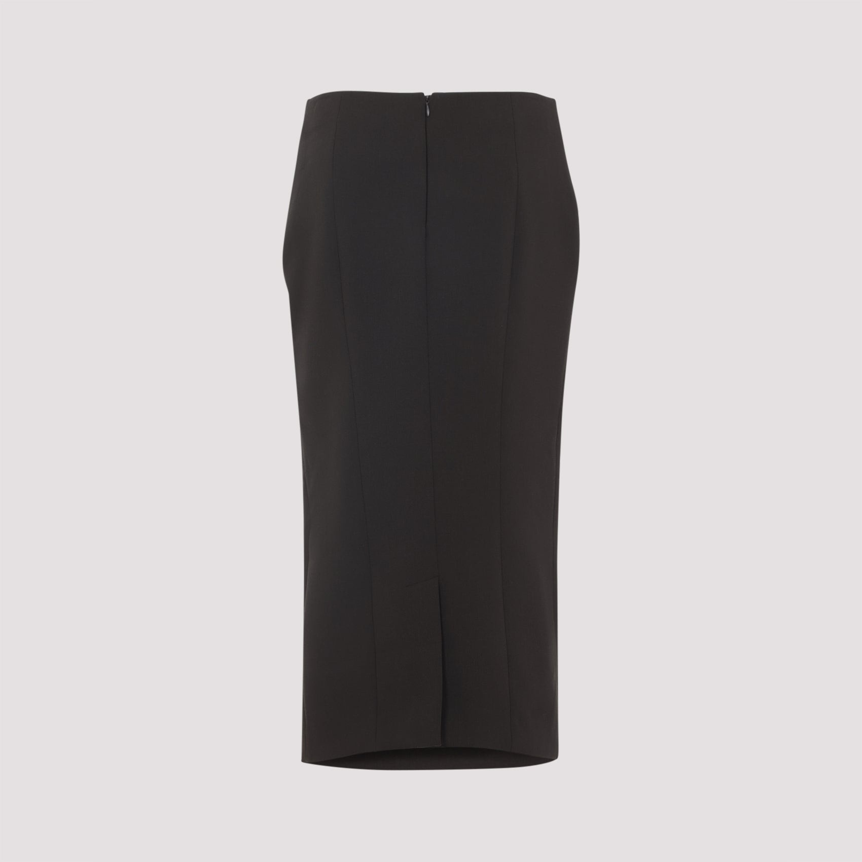 GIORGIO ARMANI Stretch Wool Long Skirt for Women