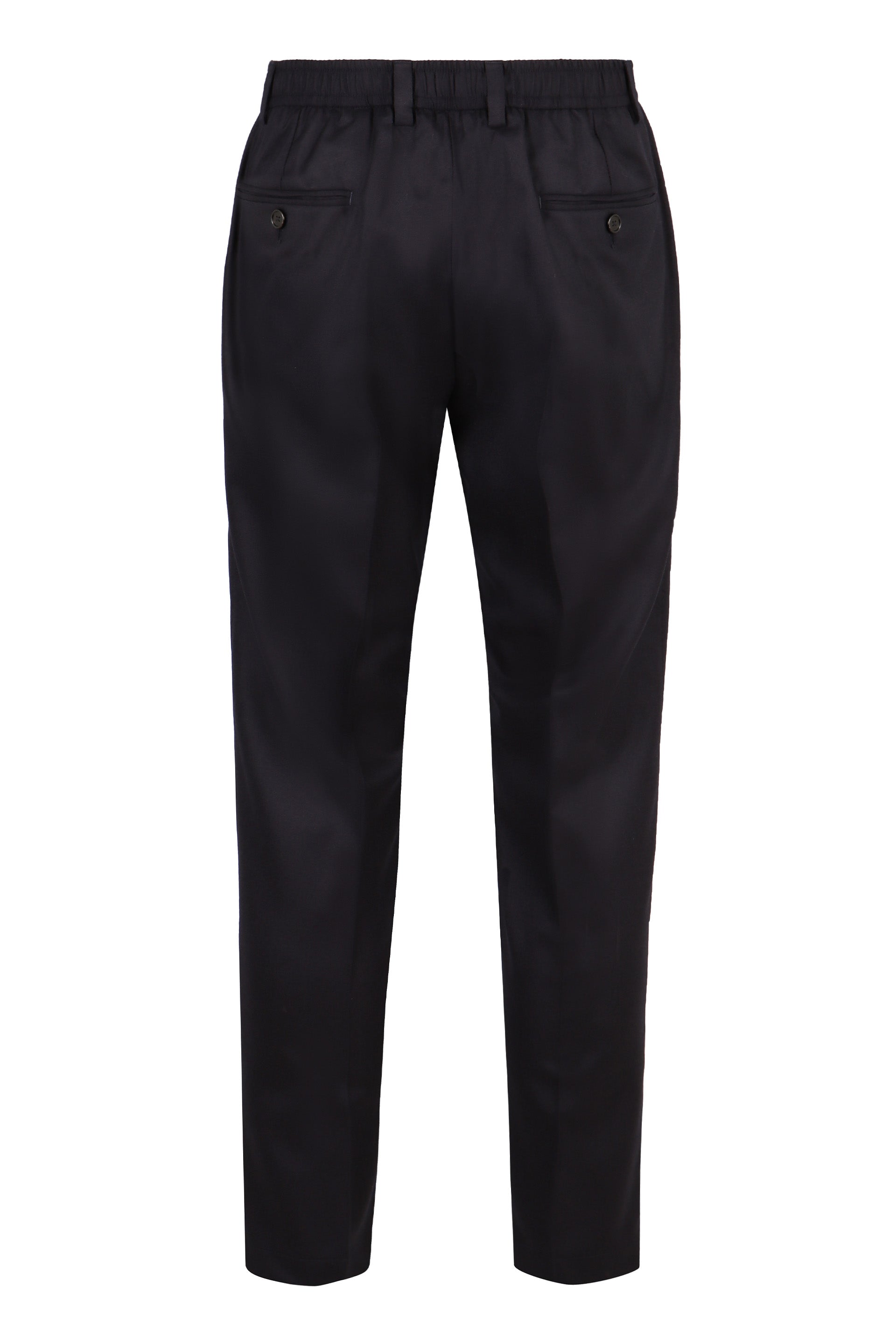 DOLCE & GABBANA Mid-Rise Wool Chino Trousers