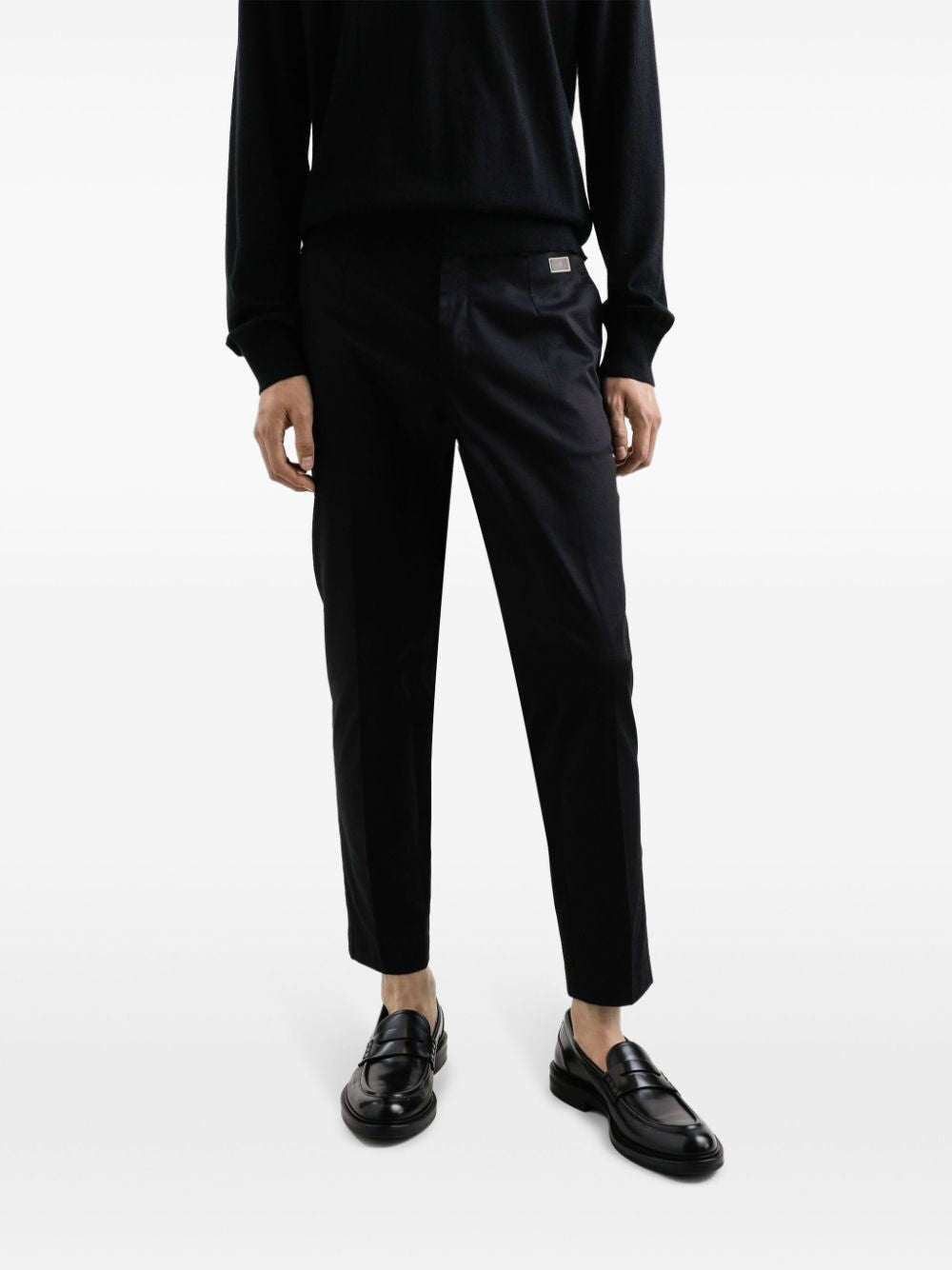 DOLCE & GABBANA Slim Fit Cotton Trousers