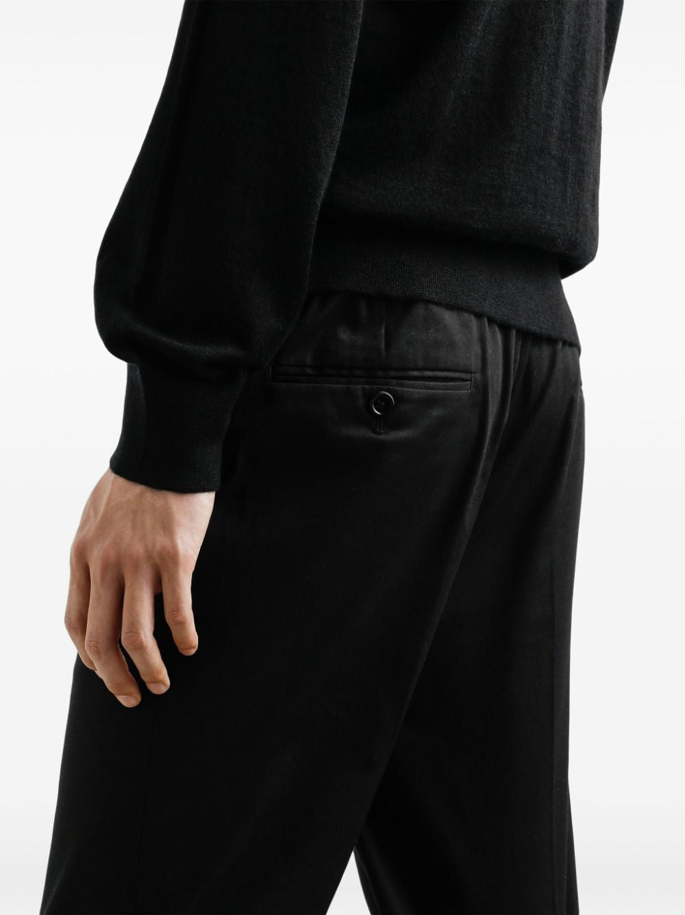 DOLCE & GABBANA Slim Fit Cotton Trousers