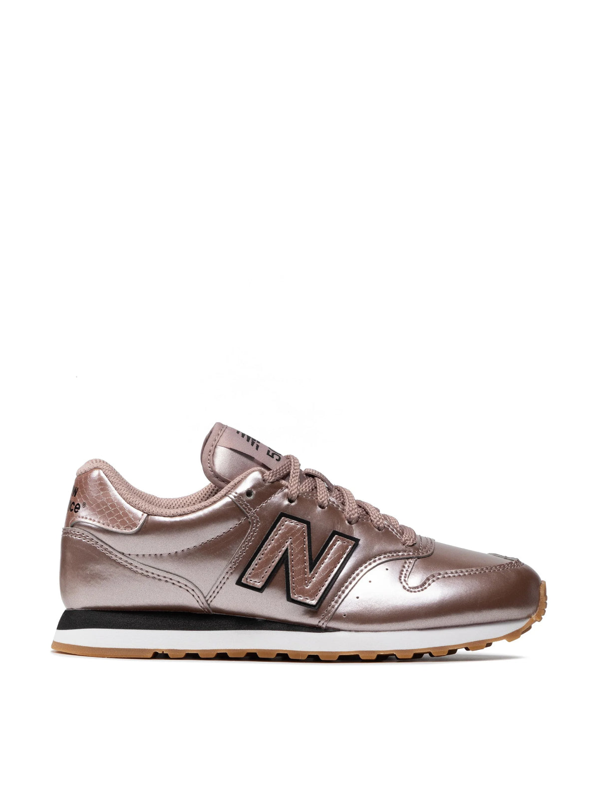 NEW BALANCE Women’s 500V1 Metallic Low Top Sneakers