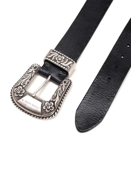 GOLDEN GOOSE Western Style Leather Belt for Women