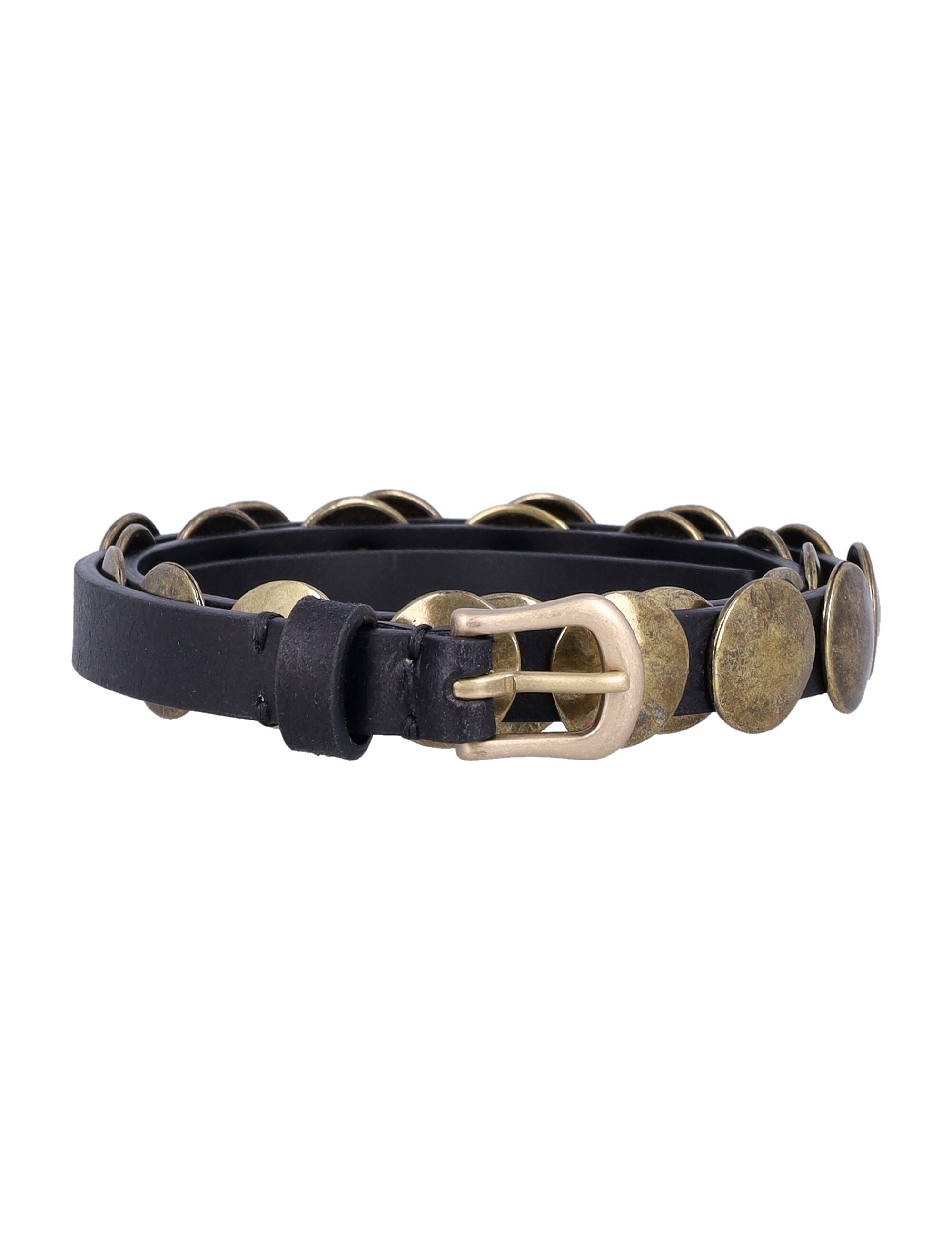 GOLDEN GOOSE Studded Round Belt for Women