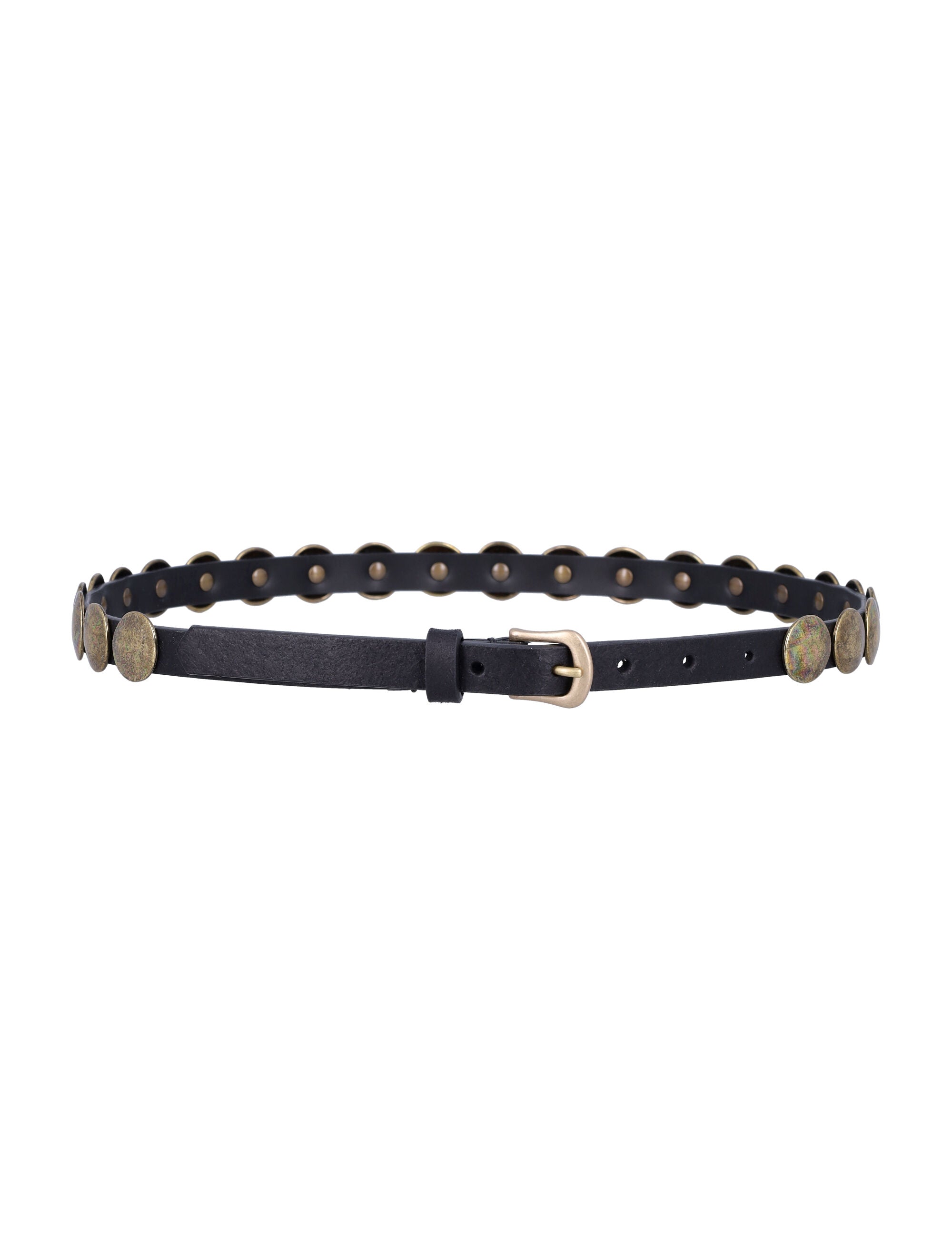 GOLDEN GOOSE Studded Round Belt for Women