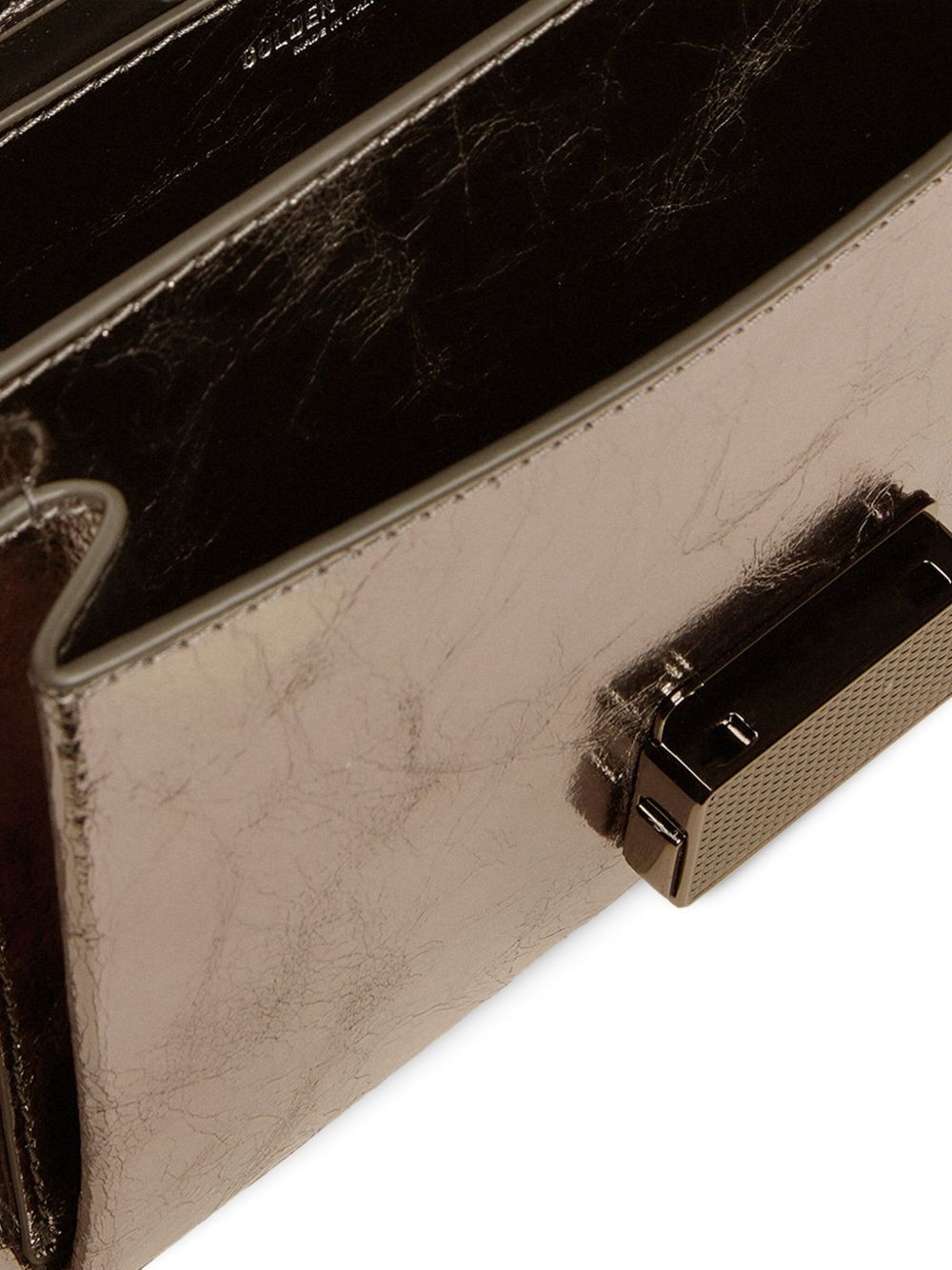 GOLDEN GOOSE Leather Handbag with Adjustable Strap