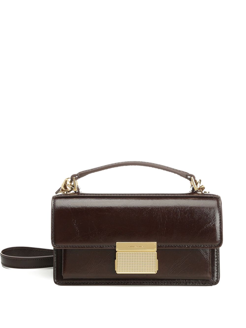 GOLDEN GOOSE Mini Leather Handbag with Adjustable Strap