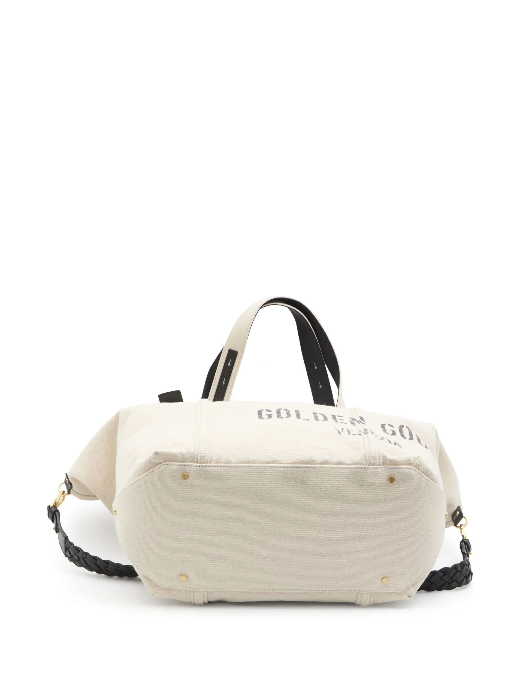 GOLDEN GOOSE Suede Mini Tote Handbag