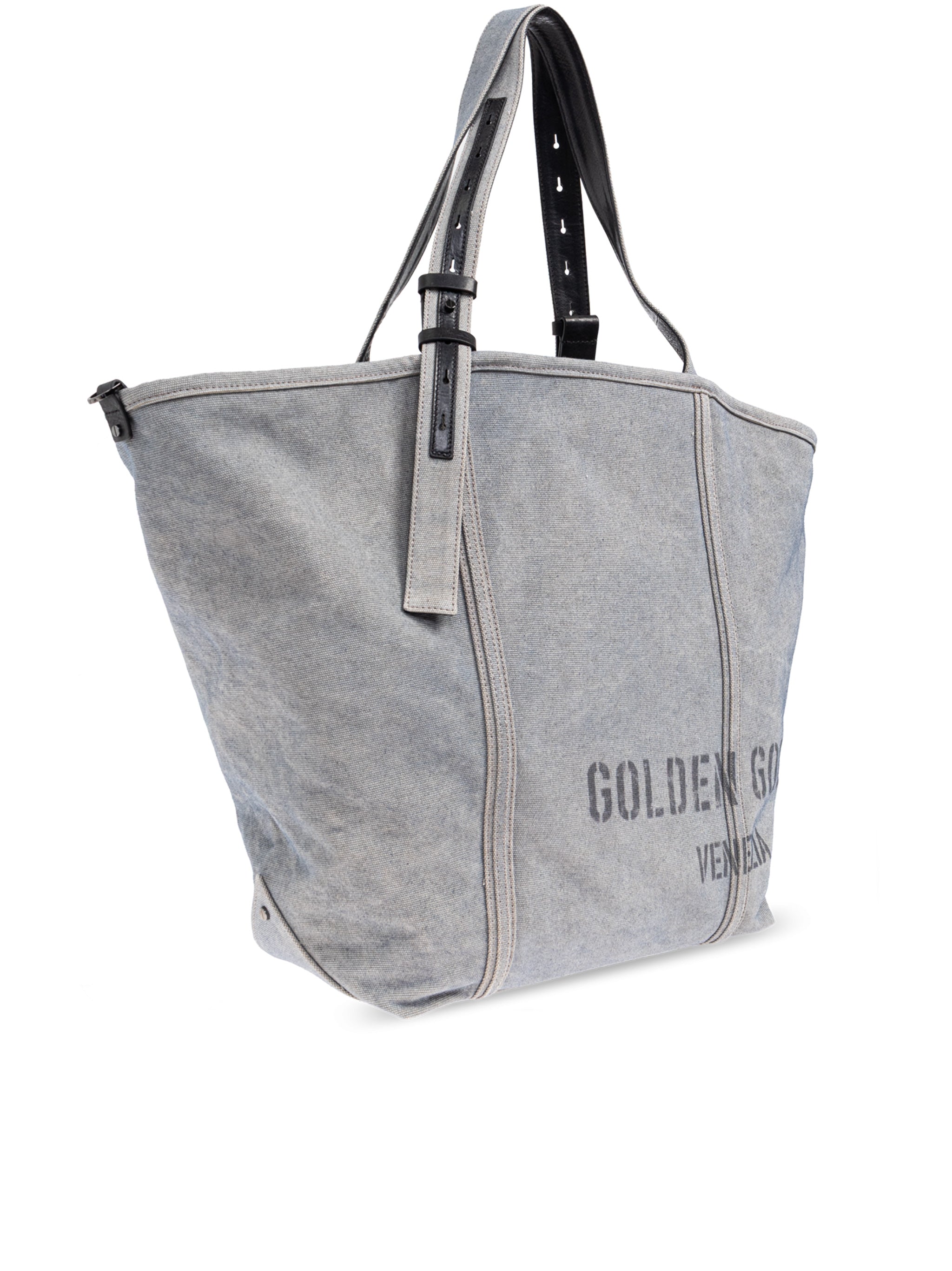 GOLDEN GOOSE Leather Shopping Handbag 24.7