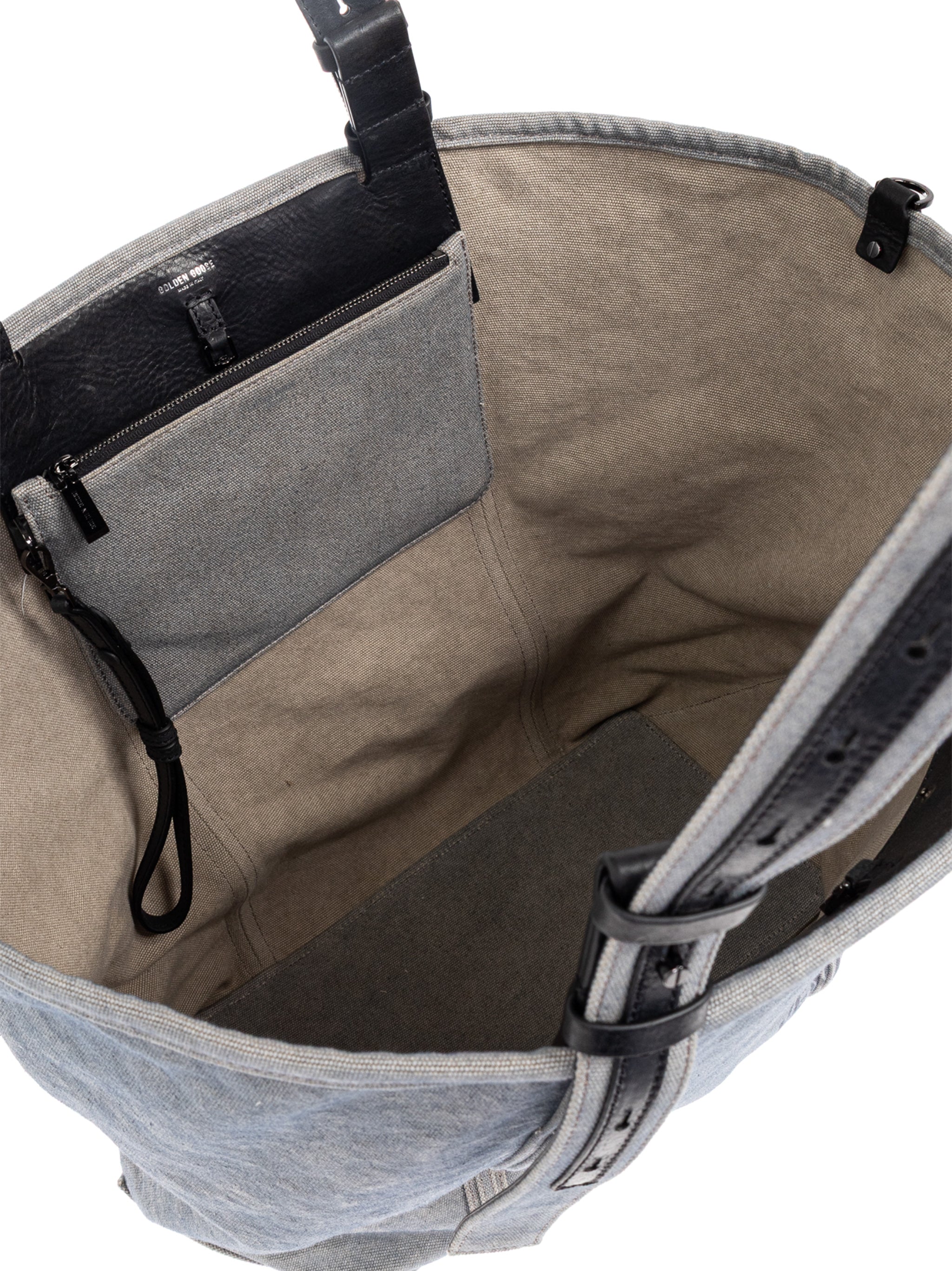 GOLDEN GOOSE Leather Shopping Handbag 24.7