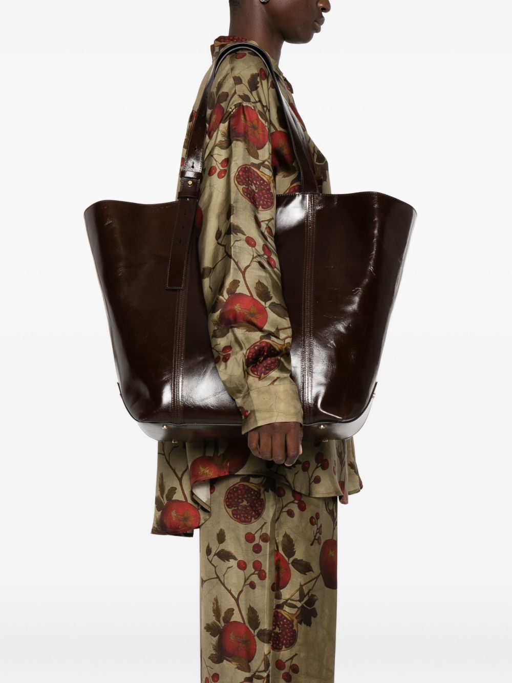 GOLDEN GOOSE Chic Leather Shoulder Handbag