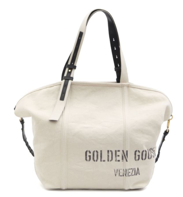 GOLDEN GOOSE Premium Quality Cotton Tote Handbag
