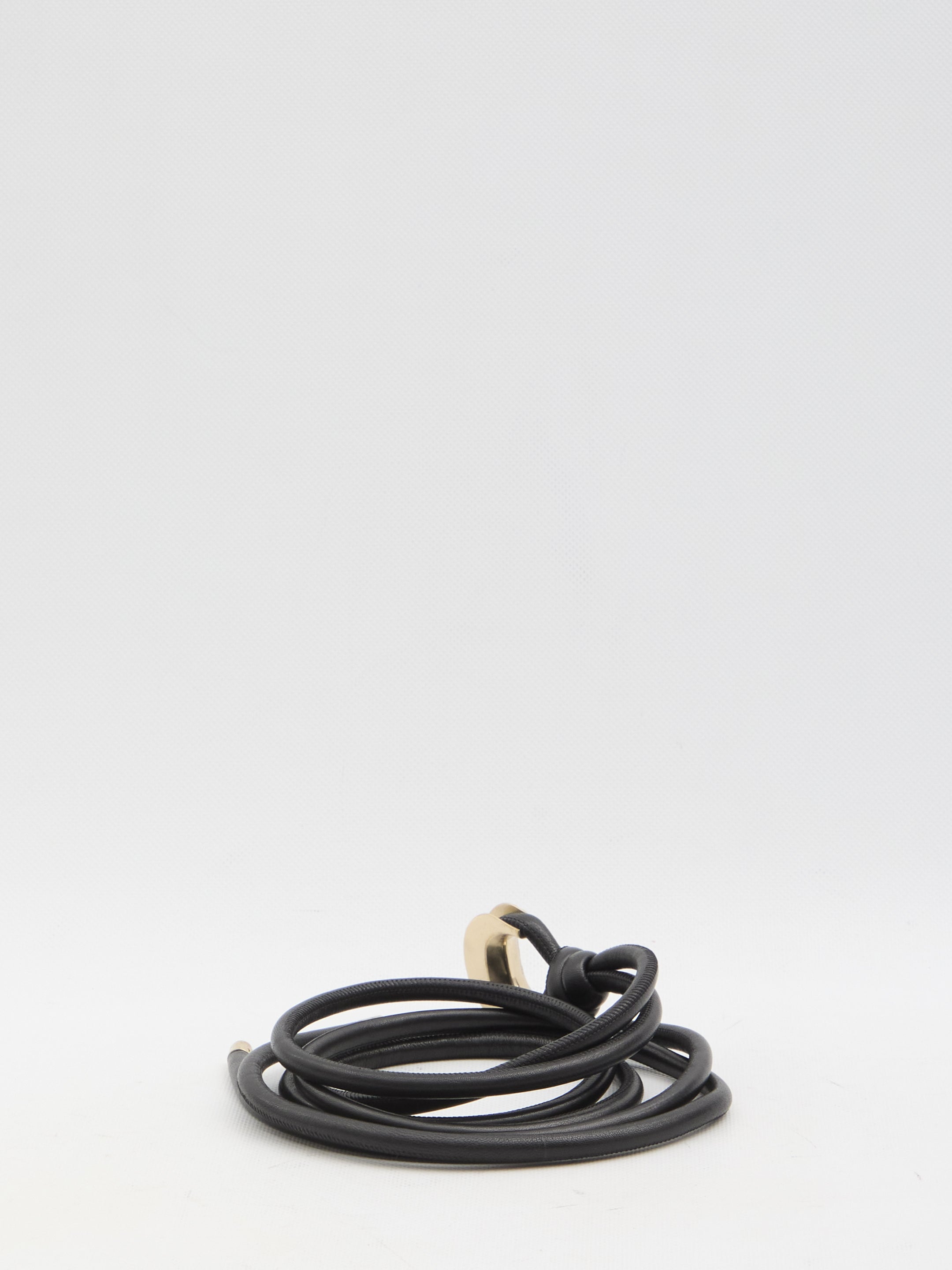 GOLDEN GOOSE New Tex Tubular Belt with Western-Style Buckle