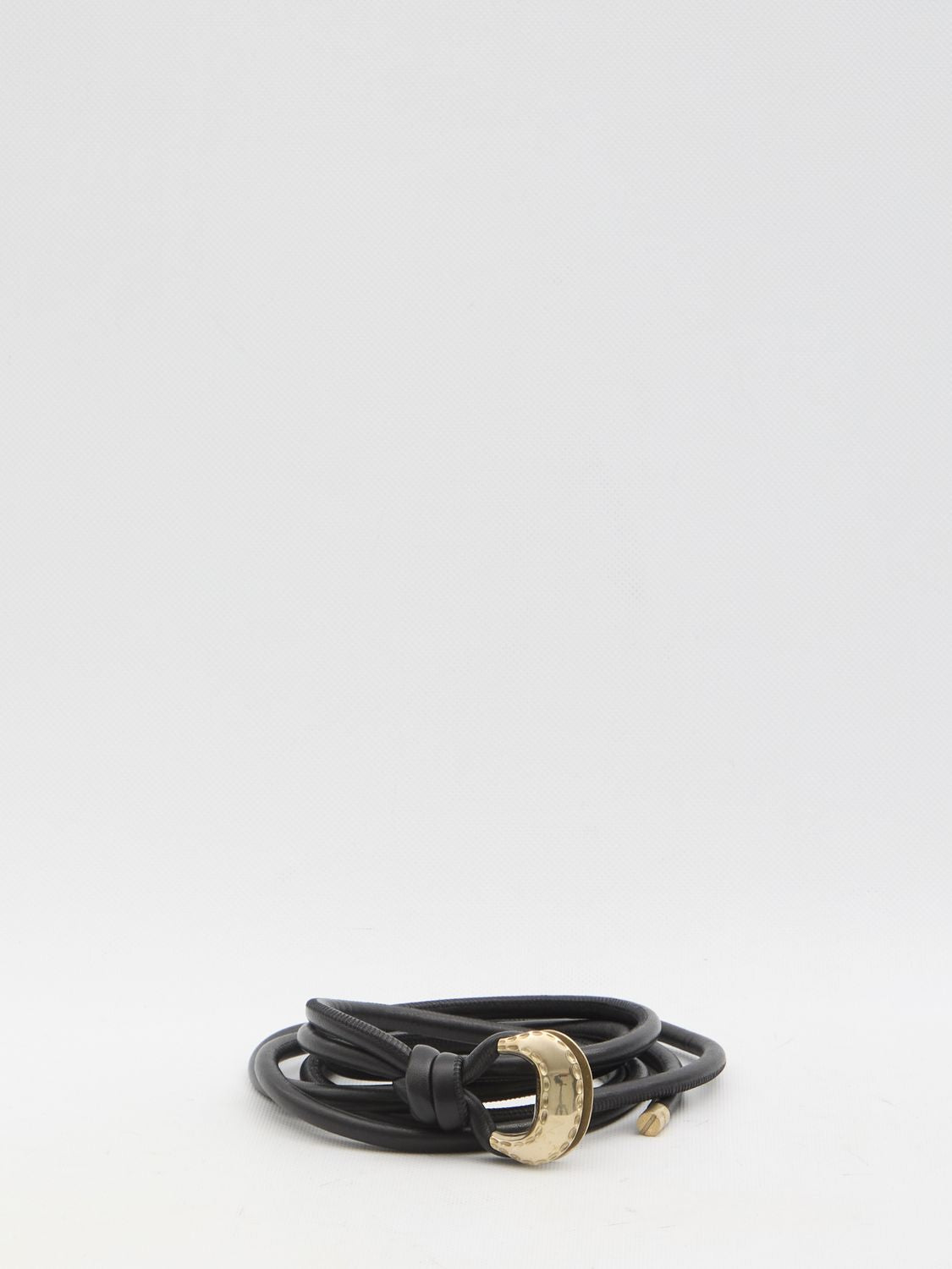 GOLDEN GOOSE New Tex Tubular Belt with Western-Style Buckle