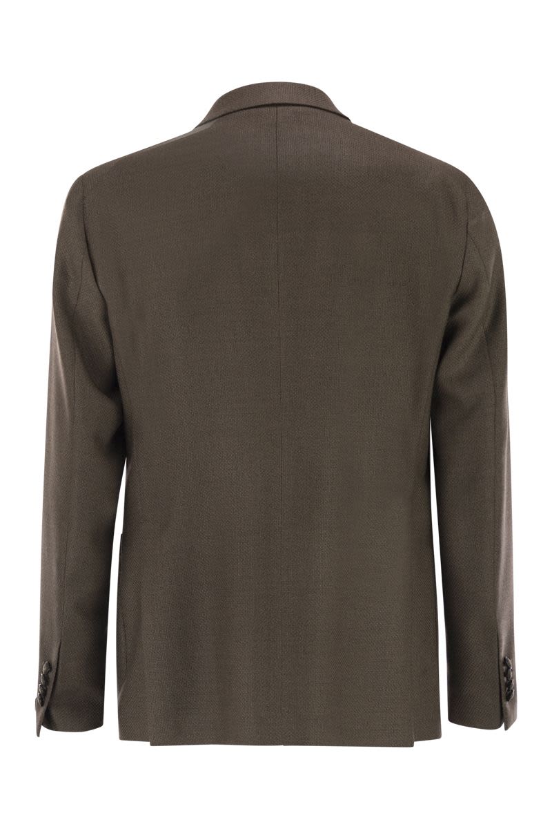 TAGLIATORE Double-Breasted Virgin Wool Jacket