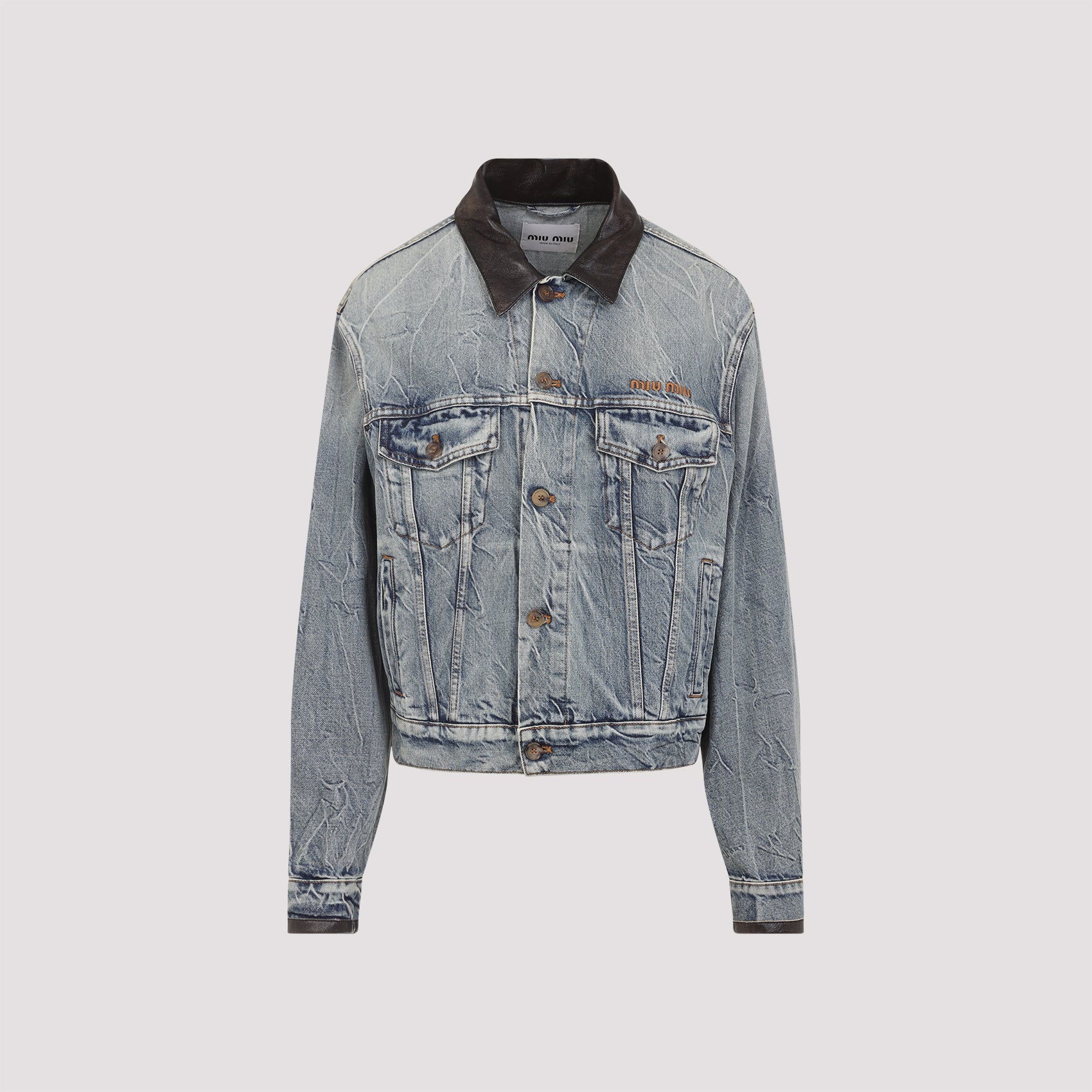 MIU MIU Stylish Denim Jacket for Women - Fall/Winter 2025