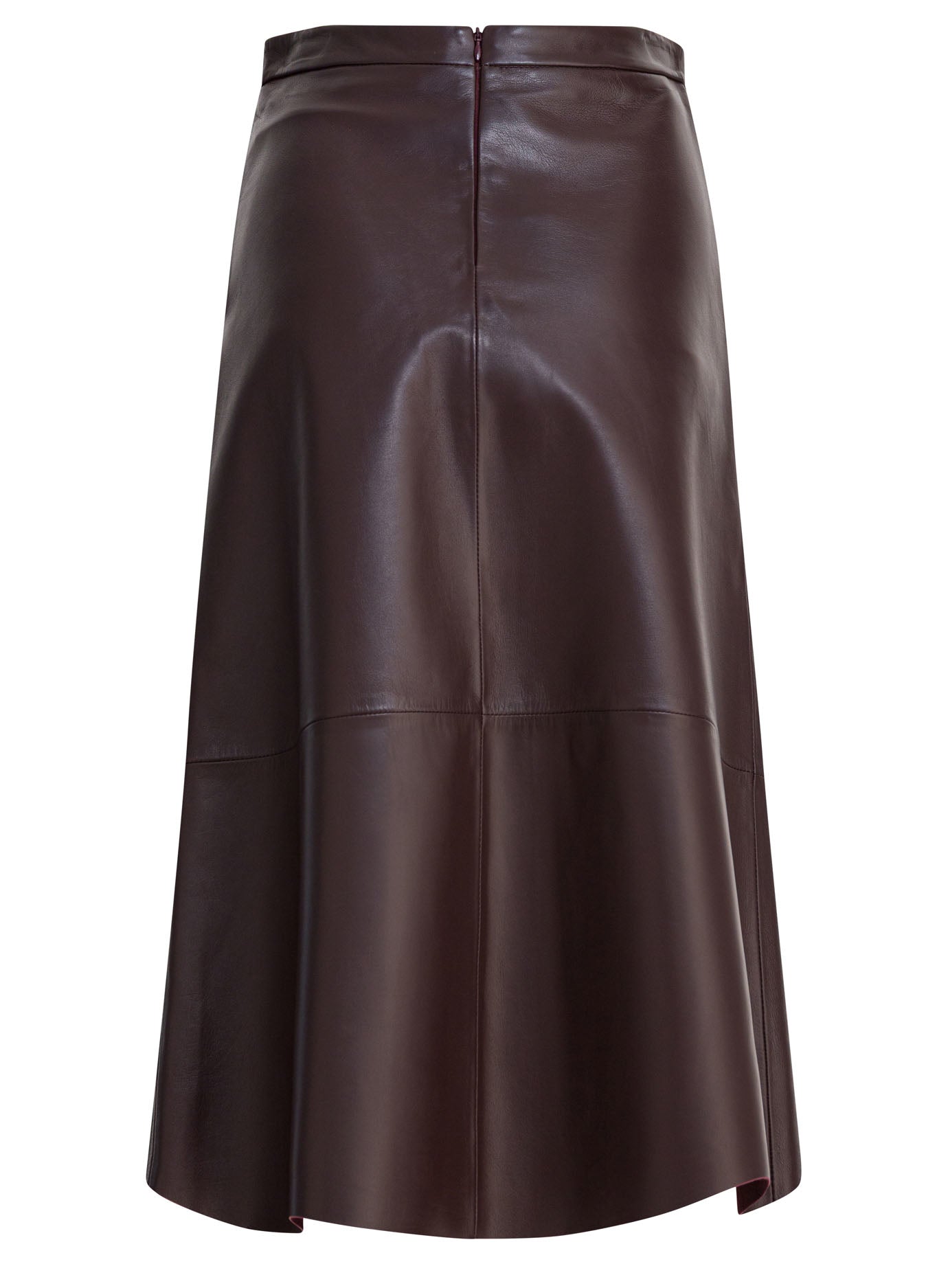 FURLING BY GIANI Elegant Leather Mini Skirt for Women - FW25 Collection